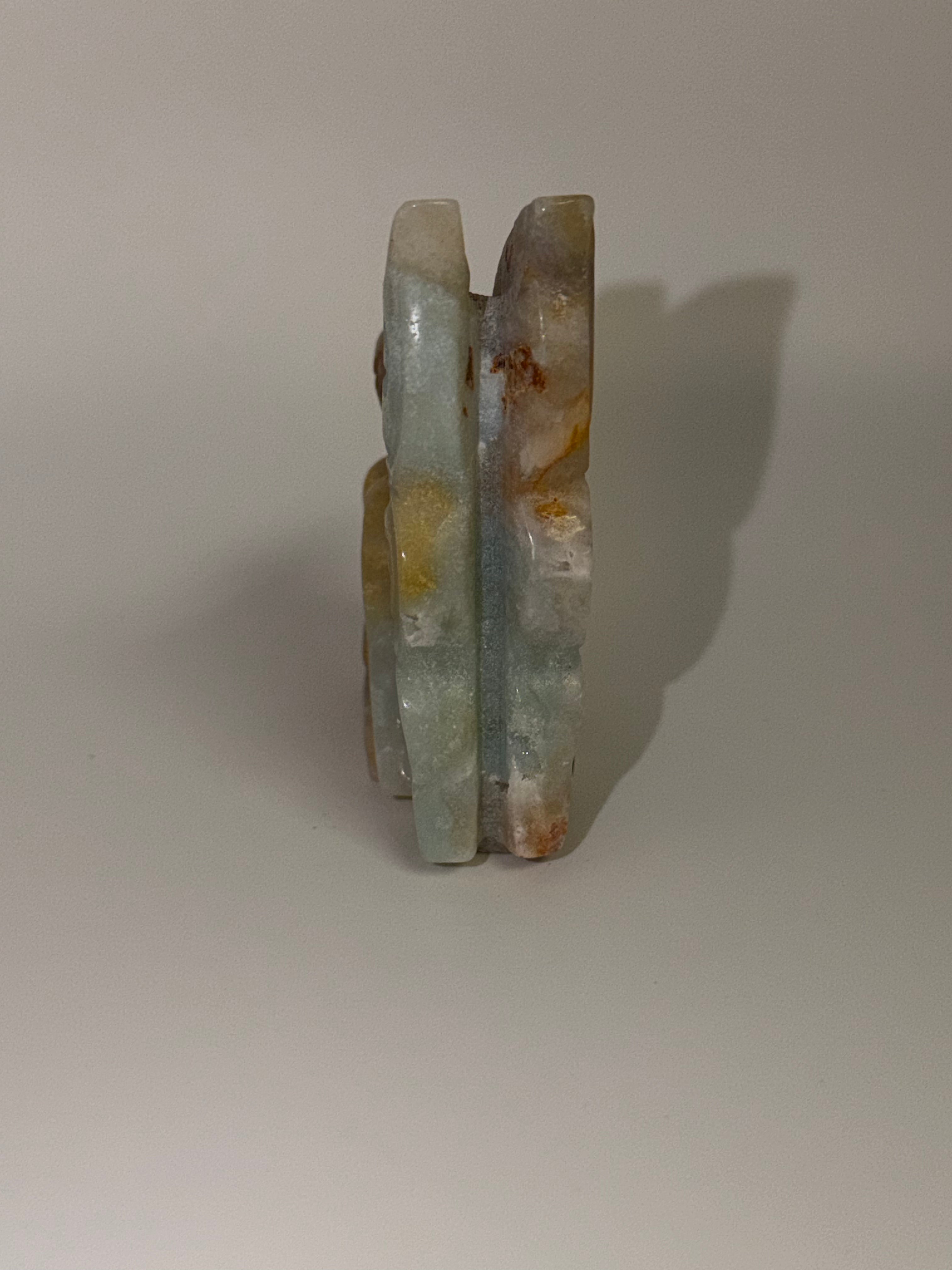 Caribbean Calcite Fairy Carving