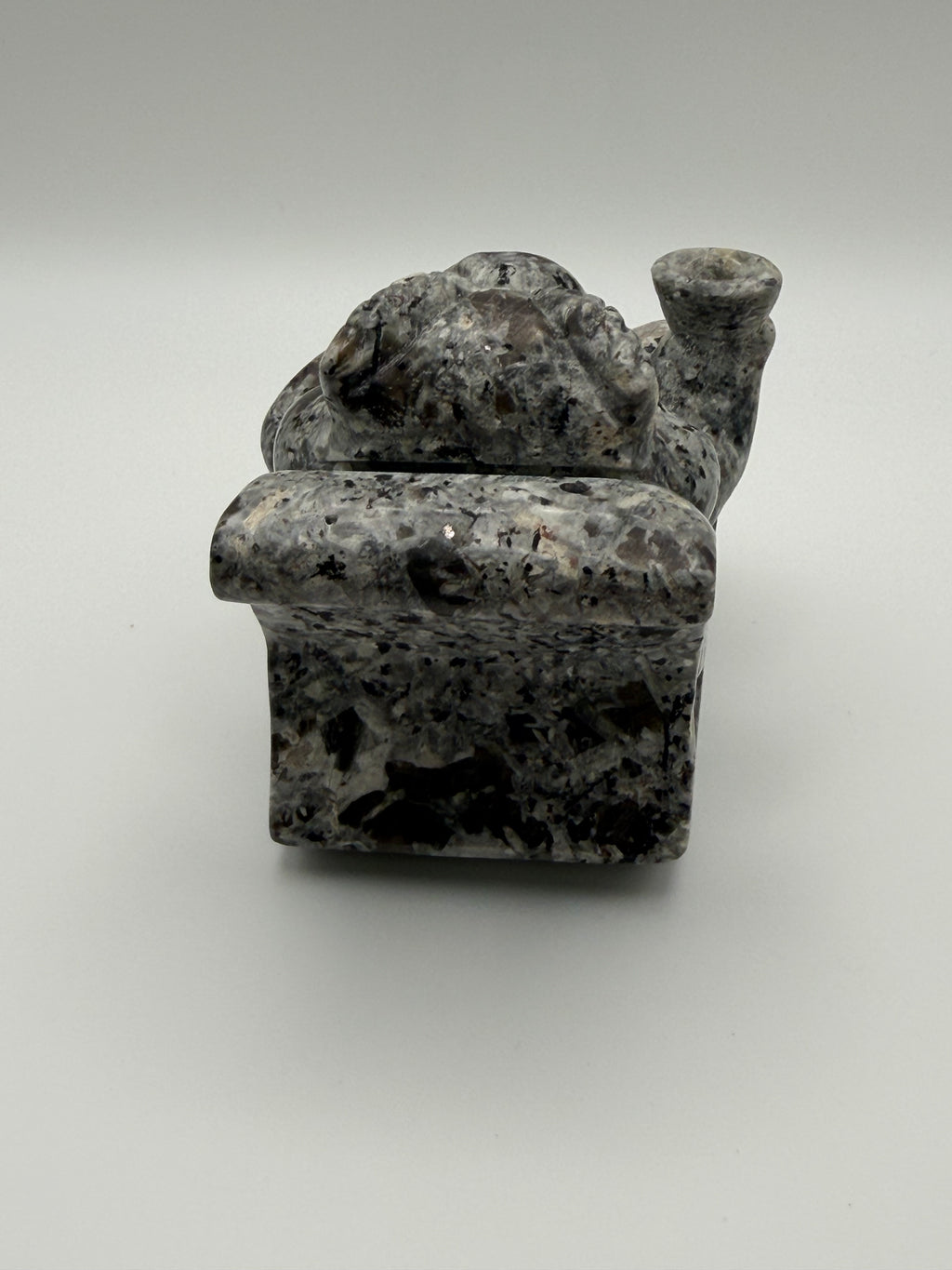 XL Yooperlite Frog in Lounge Chair Carving