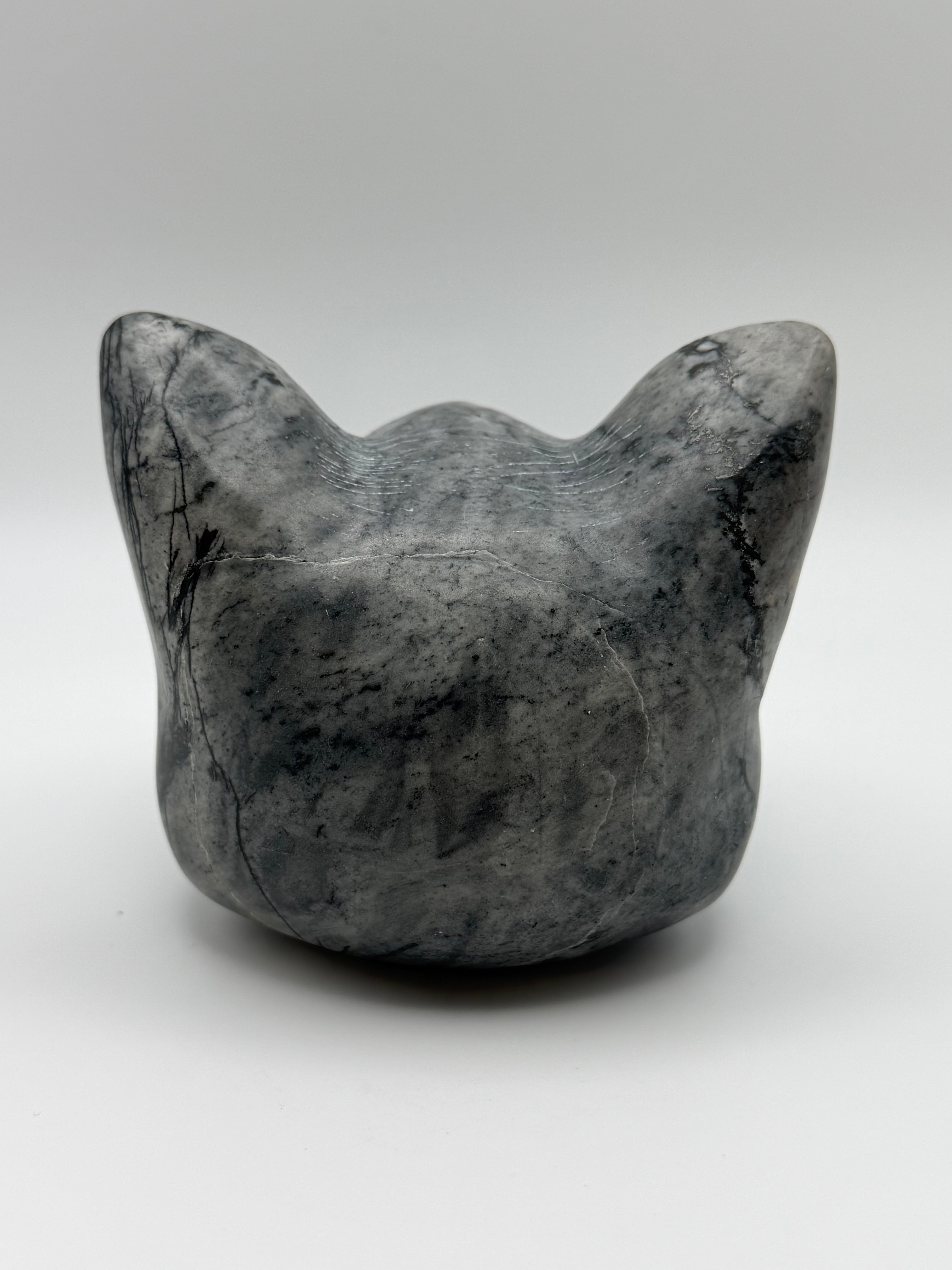 XL Picasso Stone Sphynx Head Carving