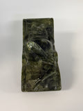 Green Aventurine Frog in Chair Carving