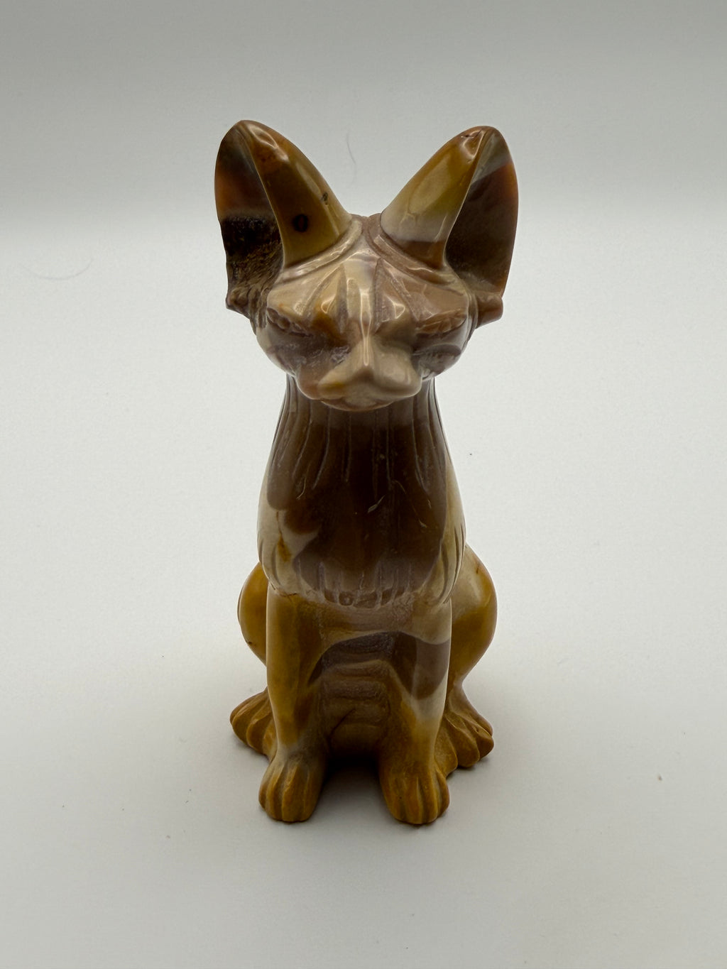 Moonkaite Sphynx Cat Carving