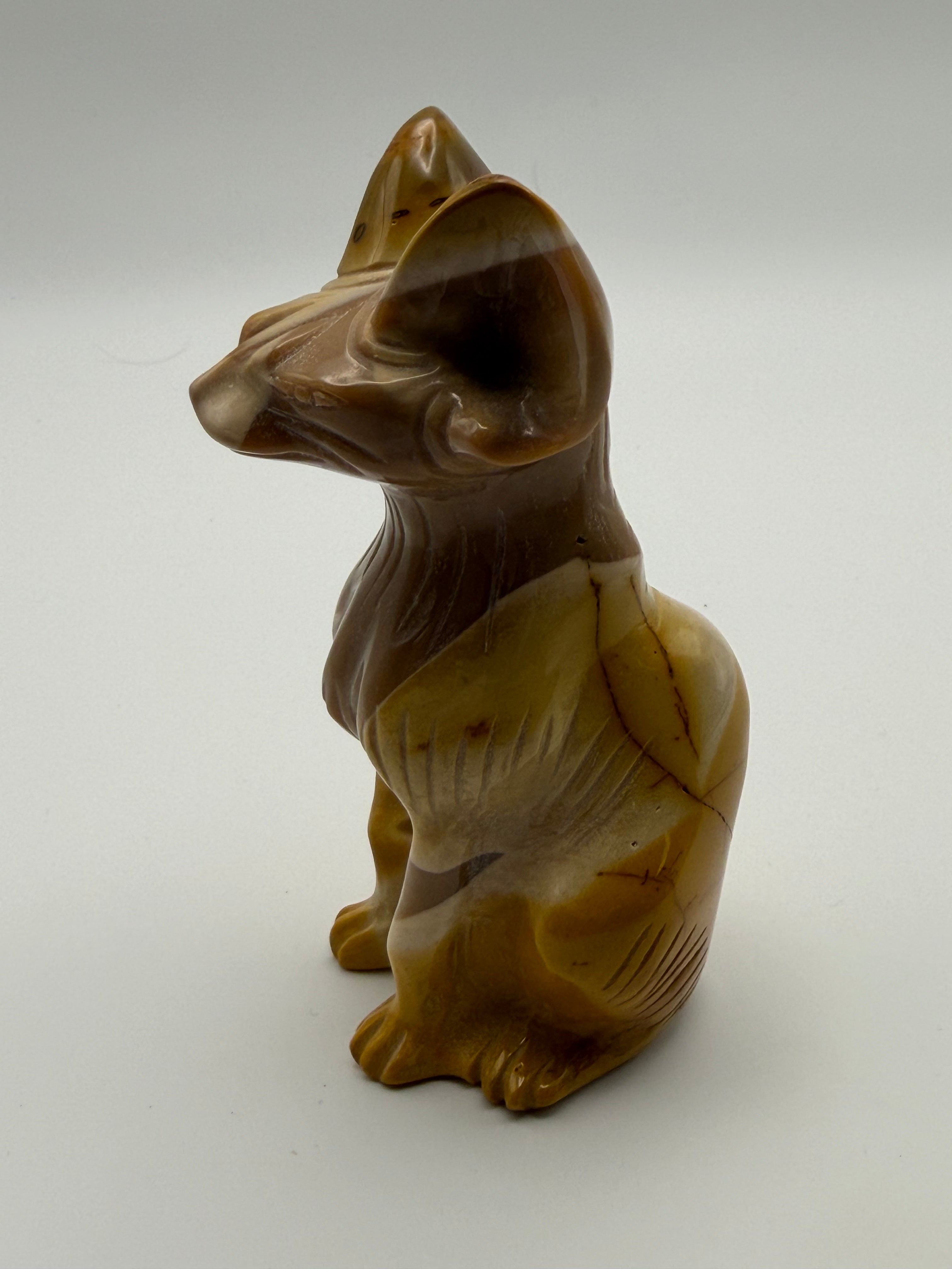 Moonkaite Sphynx Cat Carving