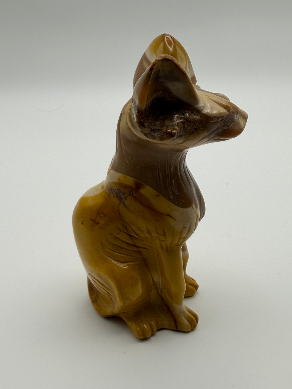 Moonkaite Sphynx Cat Carving