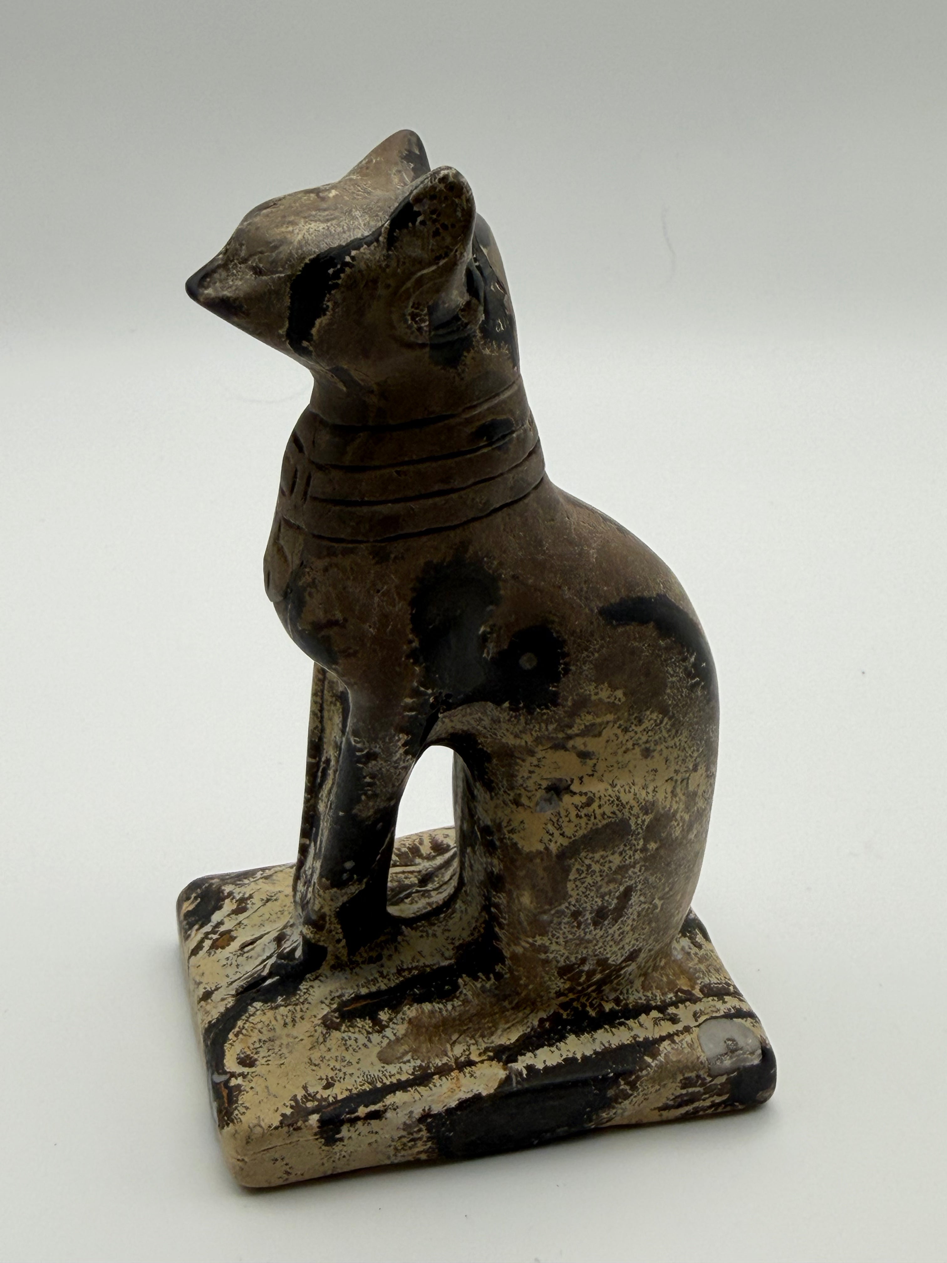 Picture Jasper Egyptian Cat Carving