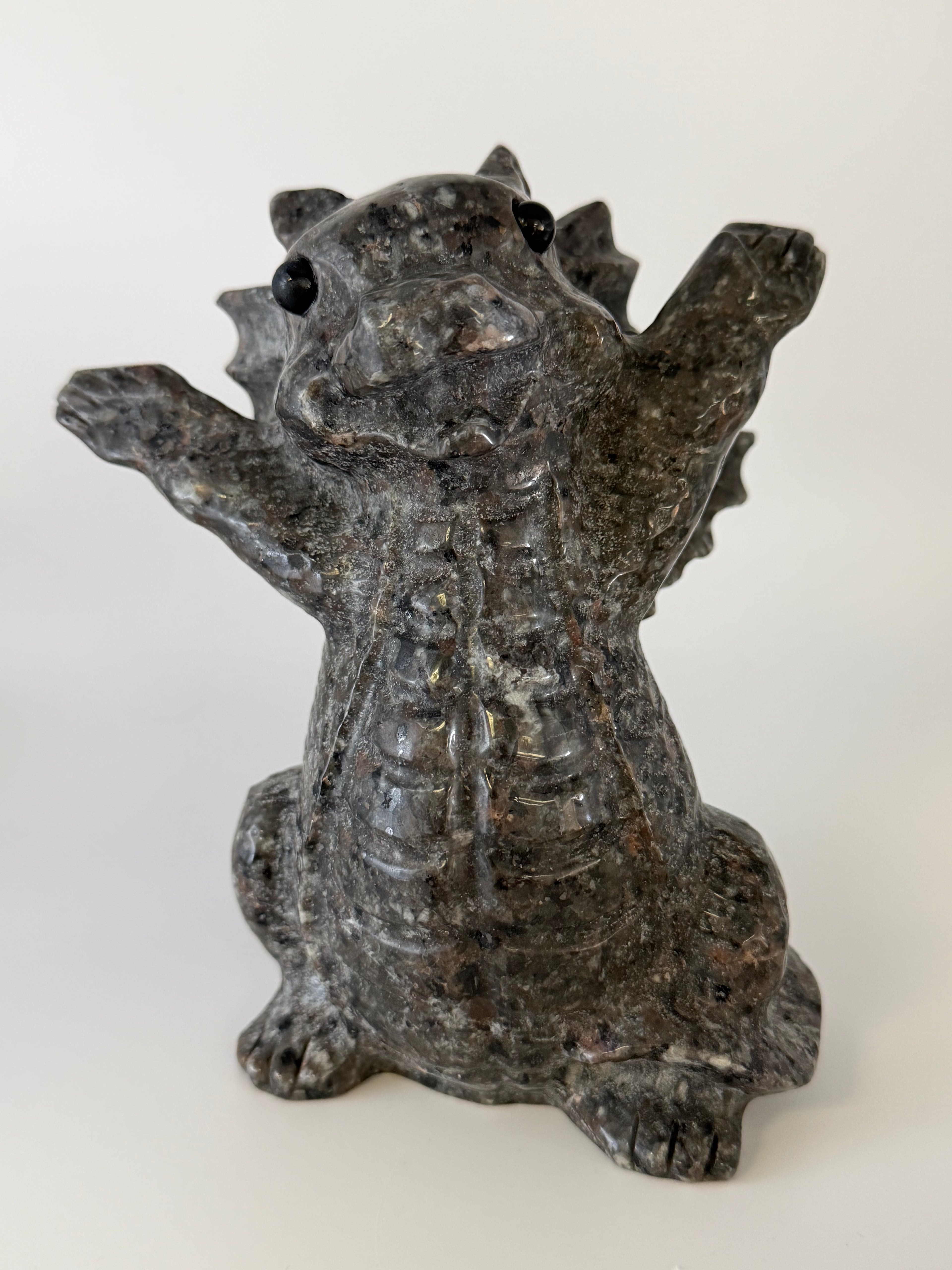 Yooperlite Baby Dragon Carving
