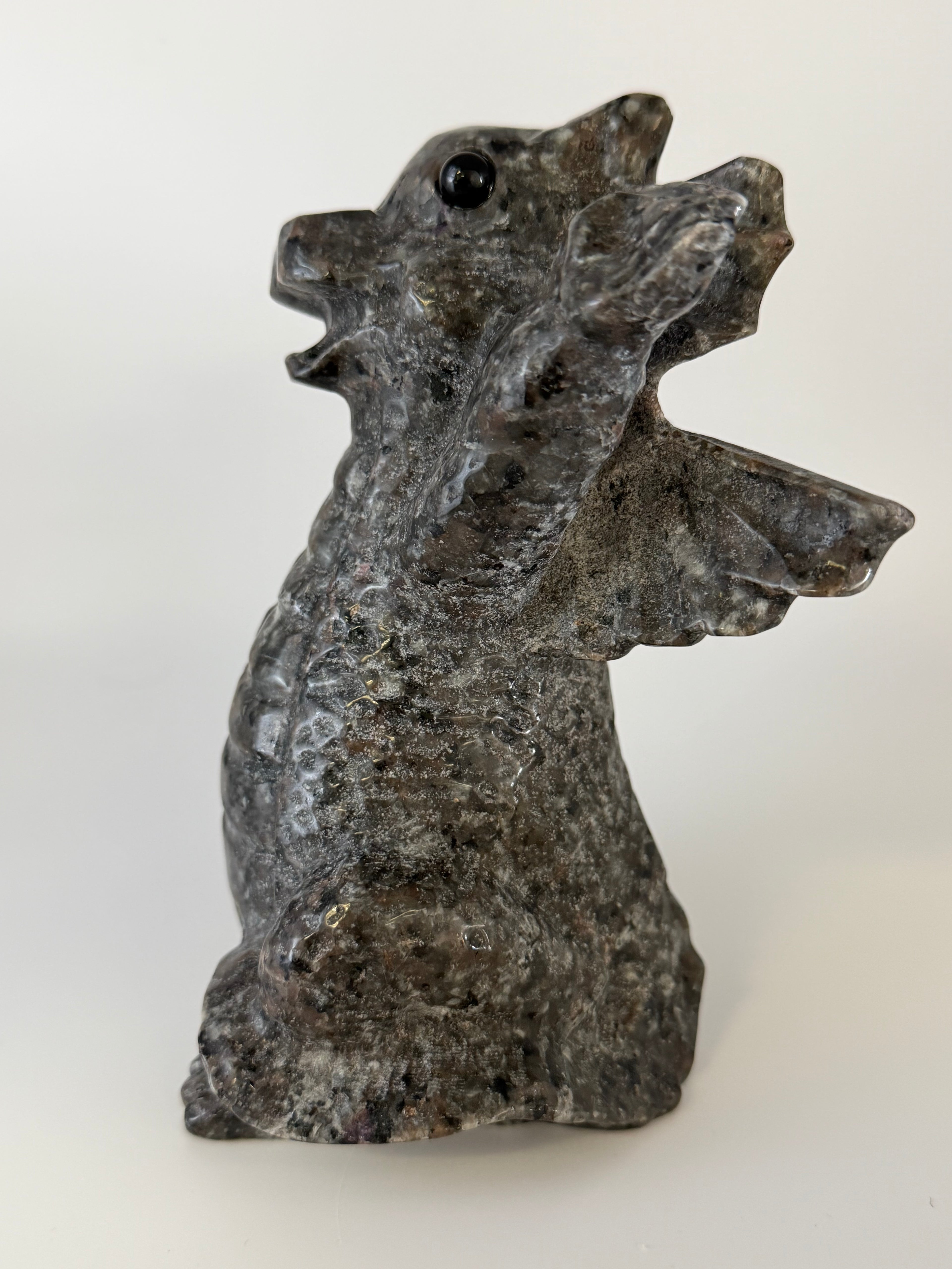 Yooperlite Baby Dragon Carving