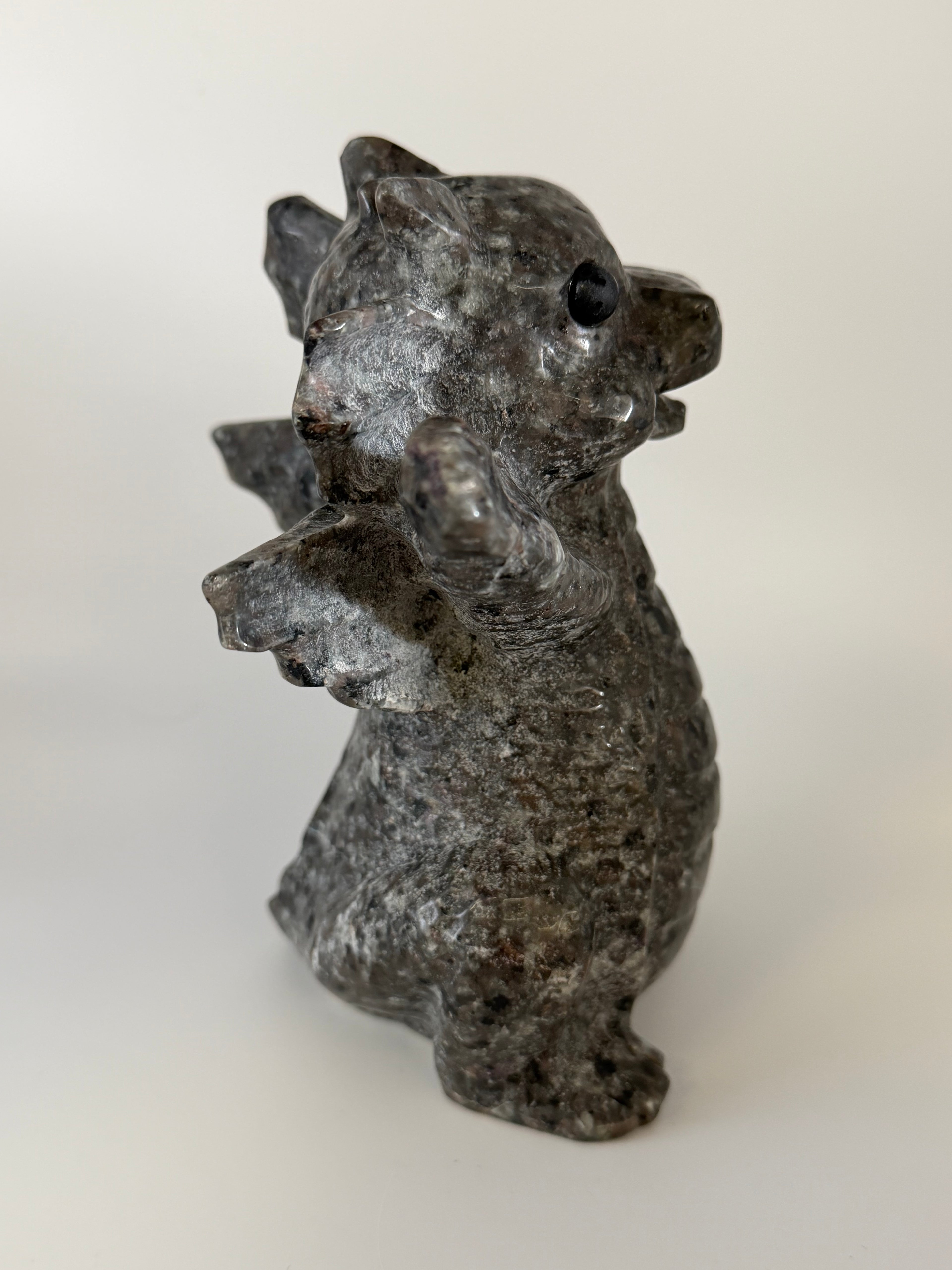 Yooperlite Baby Dragon Carving