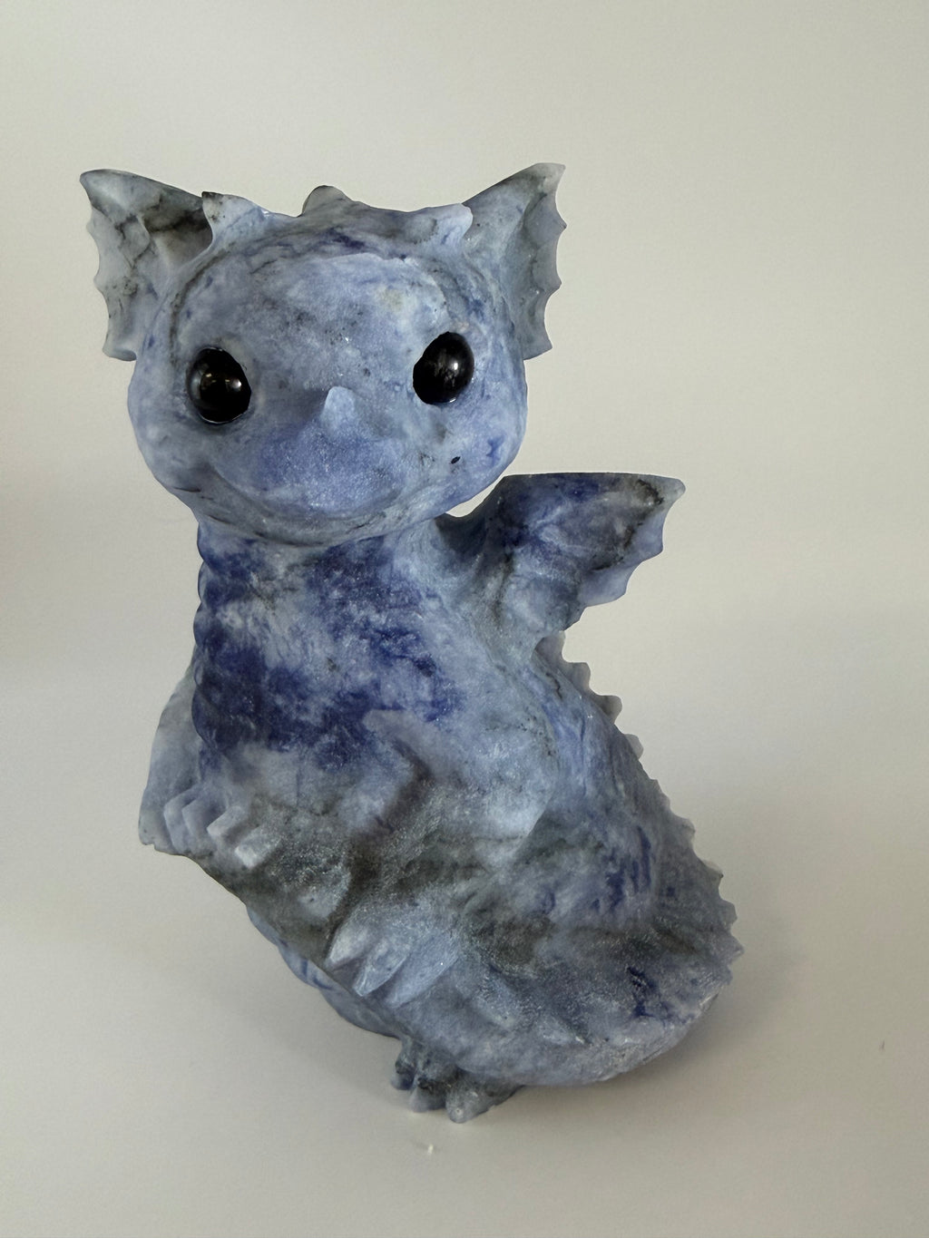 Lg Sodalite Baby Dragon Carving