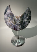 Moss Agate Moon (Druzy)