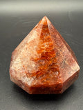 Fire Quartz Diamond Carving