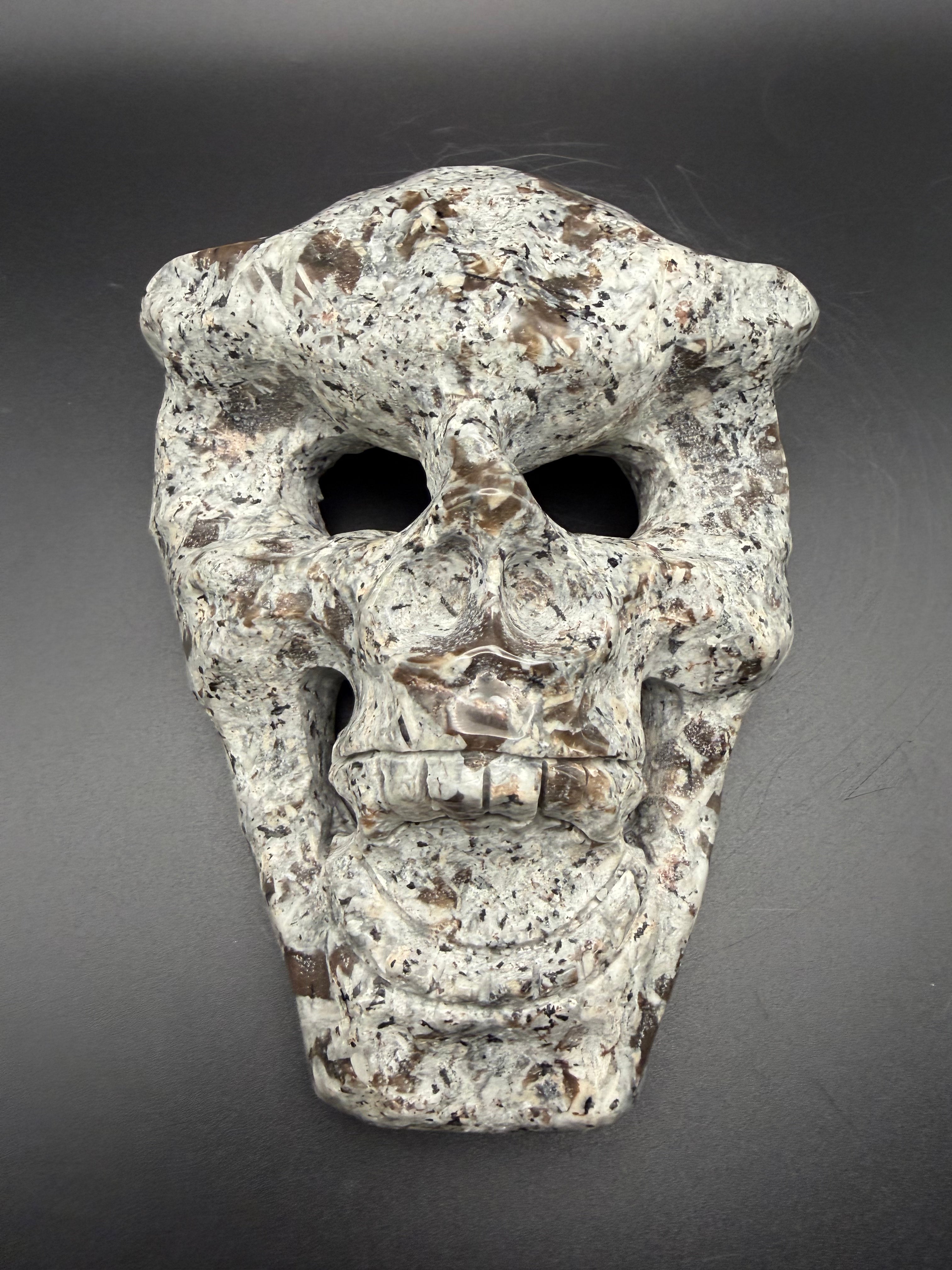 Yooperlite Monster Mask Carving