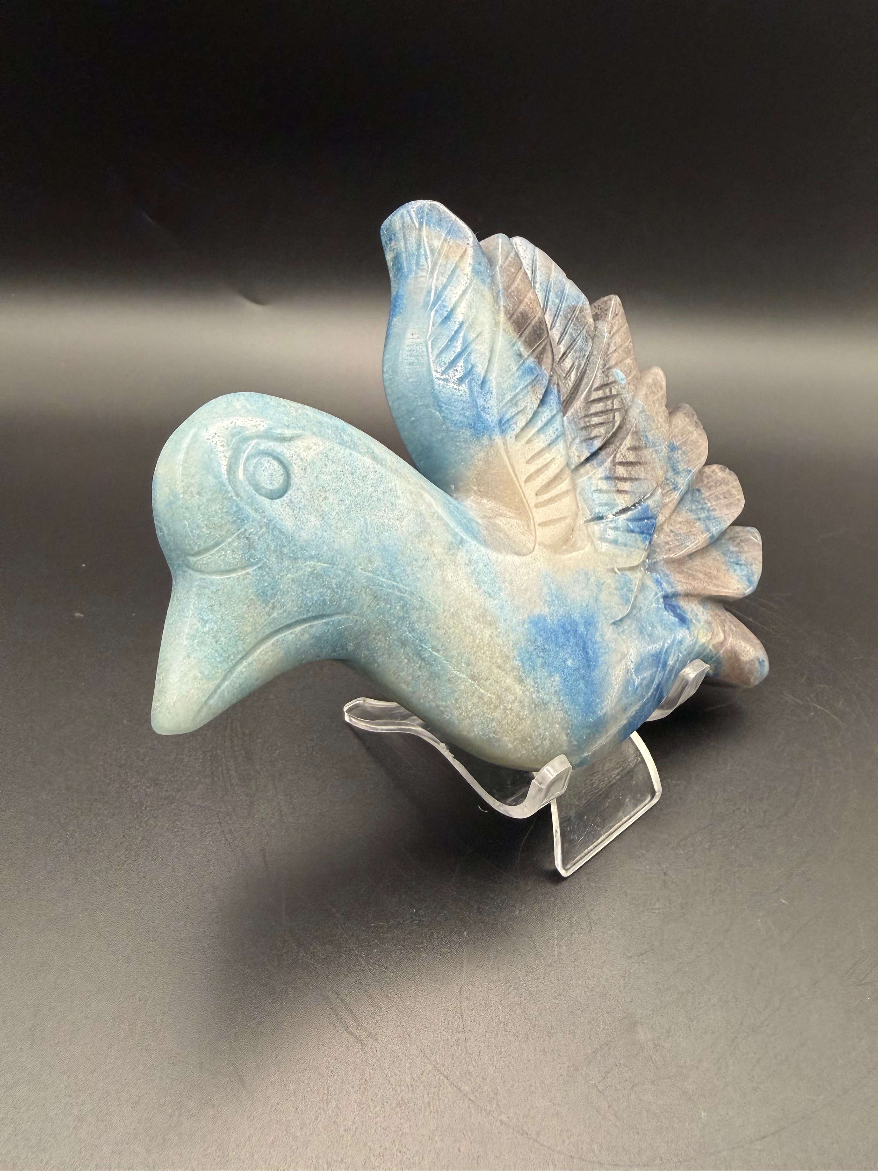 Trolleite Bird Carving