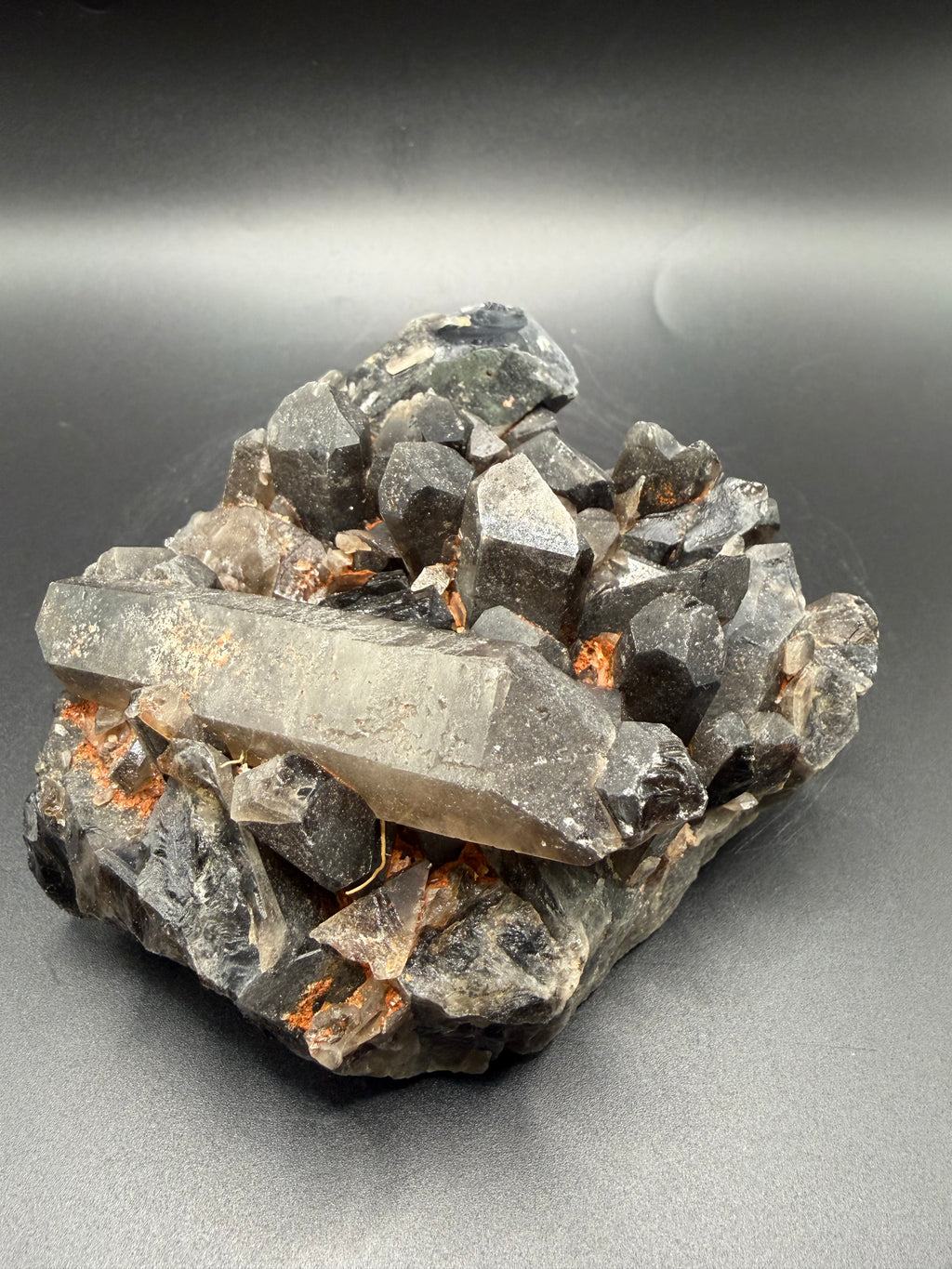 XL Natural Smokey Quartz Cluster