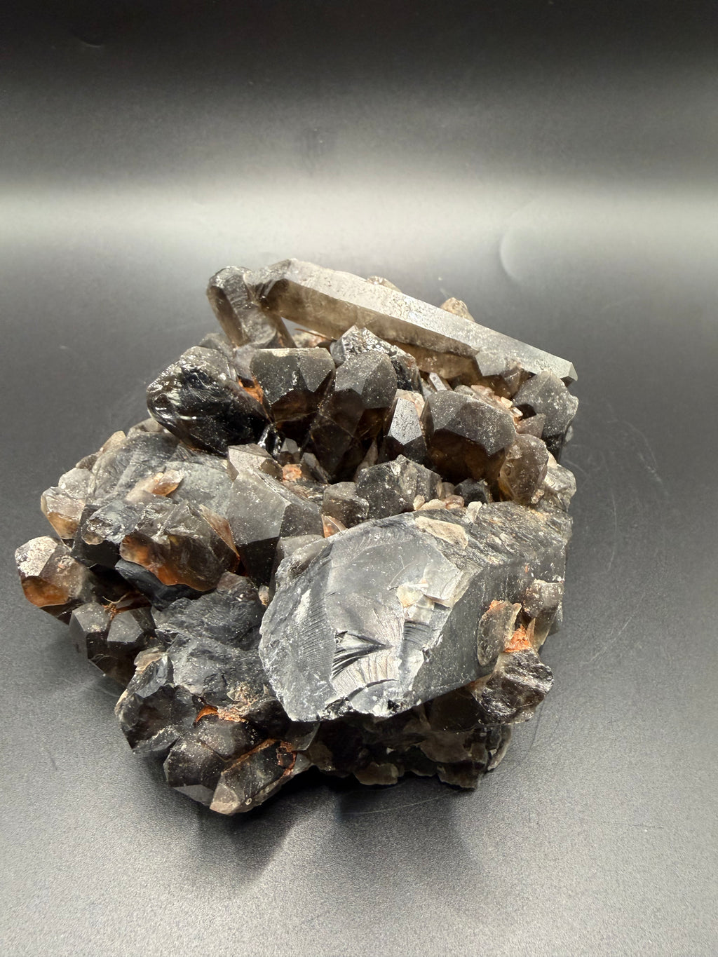 XL Natural Smokey Quartz Cluster