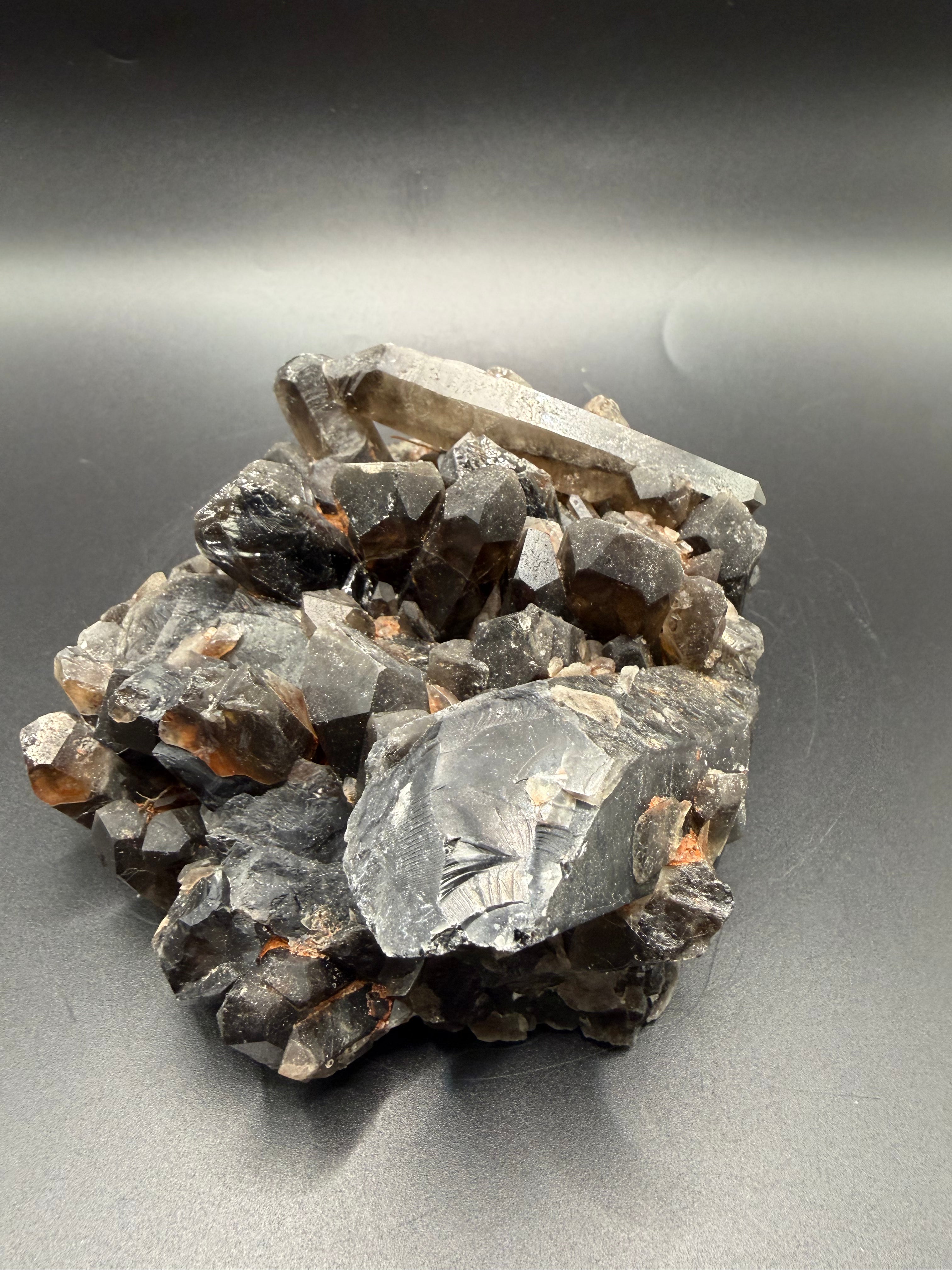 XL Natural Smokey Quartz Cluster