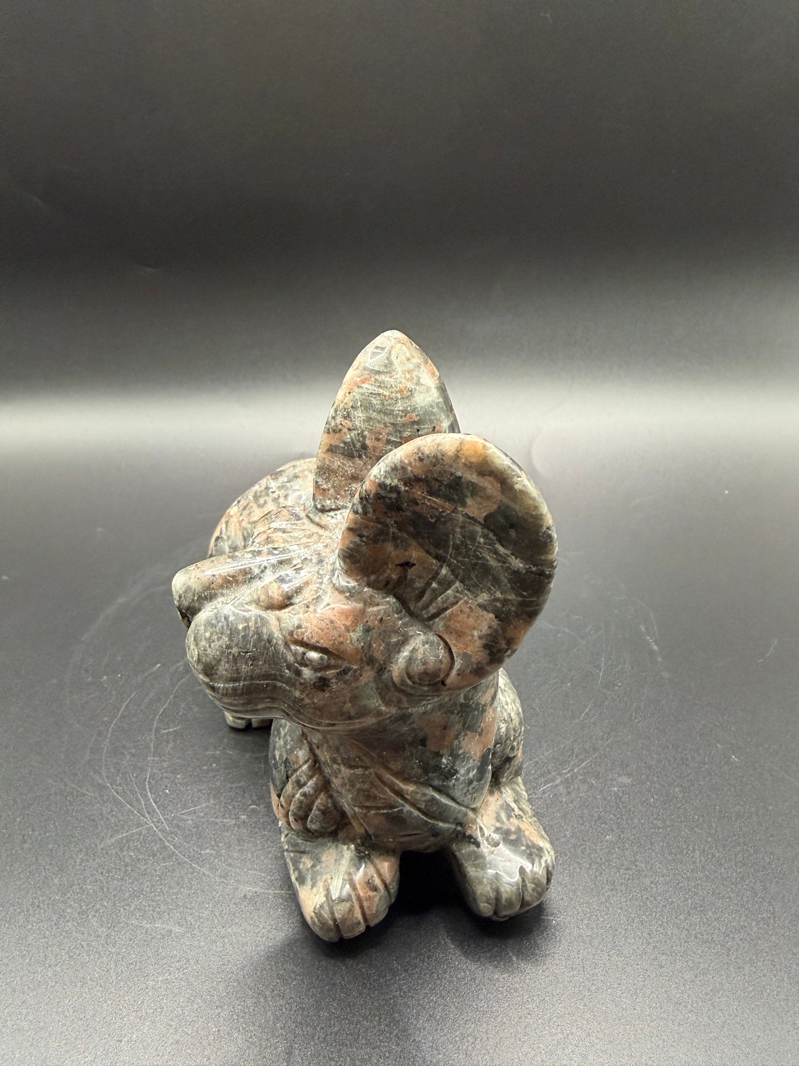 Yooperlite Sphynx Carving