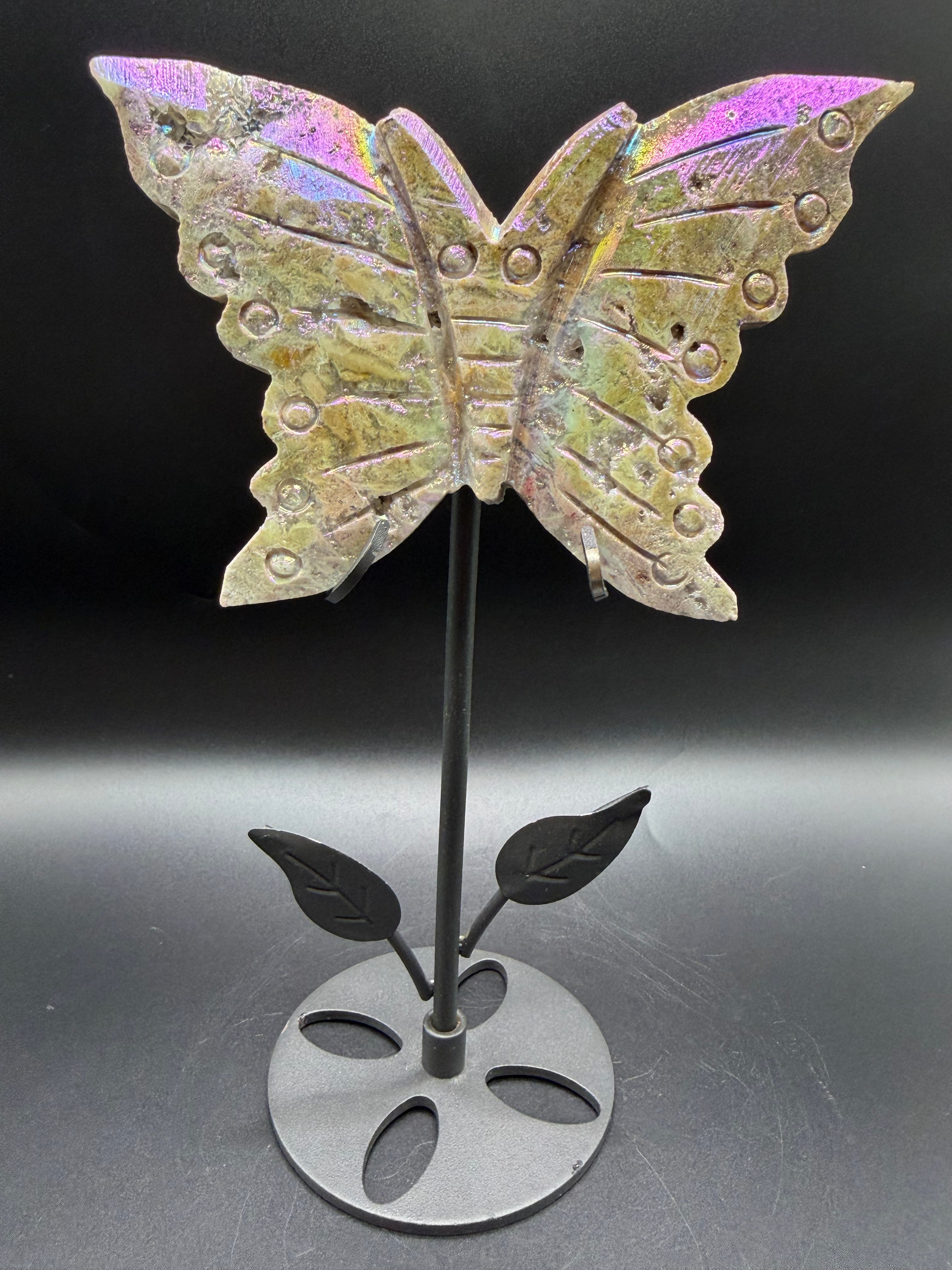 Lg Sphalerite Butterfly