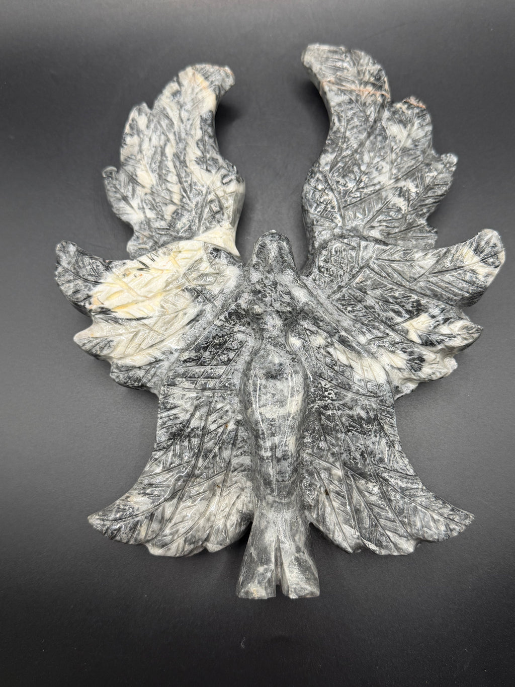 Picasso Jasper XL Six Winged Angel Carving