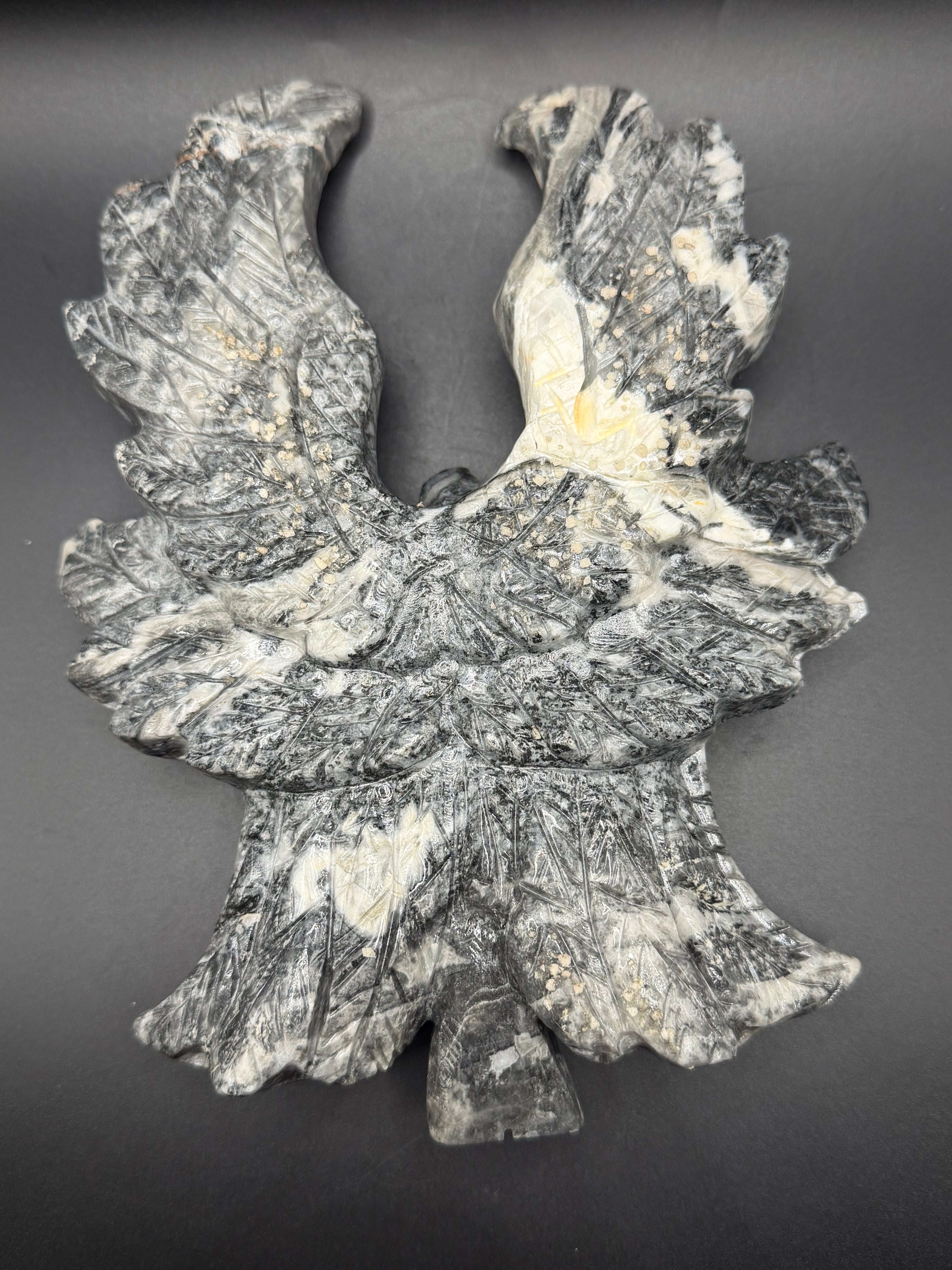 Picasso Jasper XL Six Winged Angel Carving