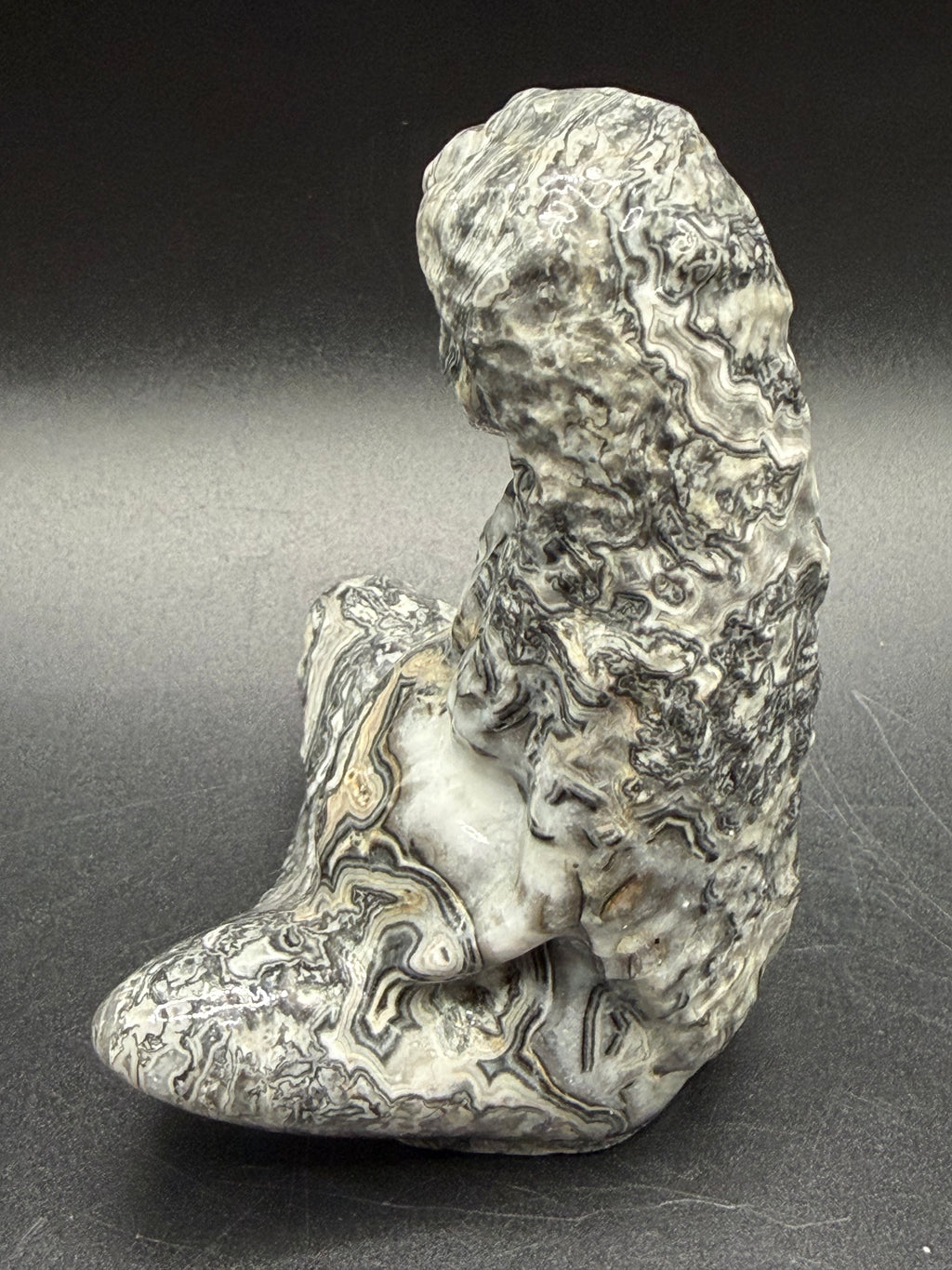 Picasso Jasper Mother Earth (Pregnant Goddess) Carving