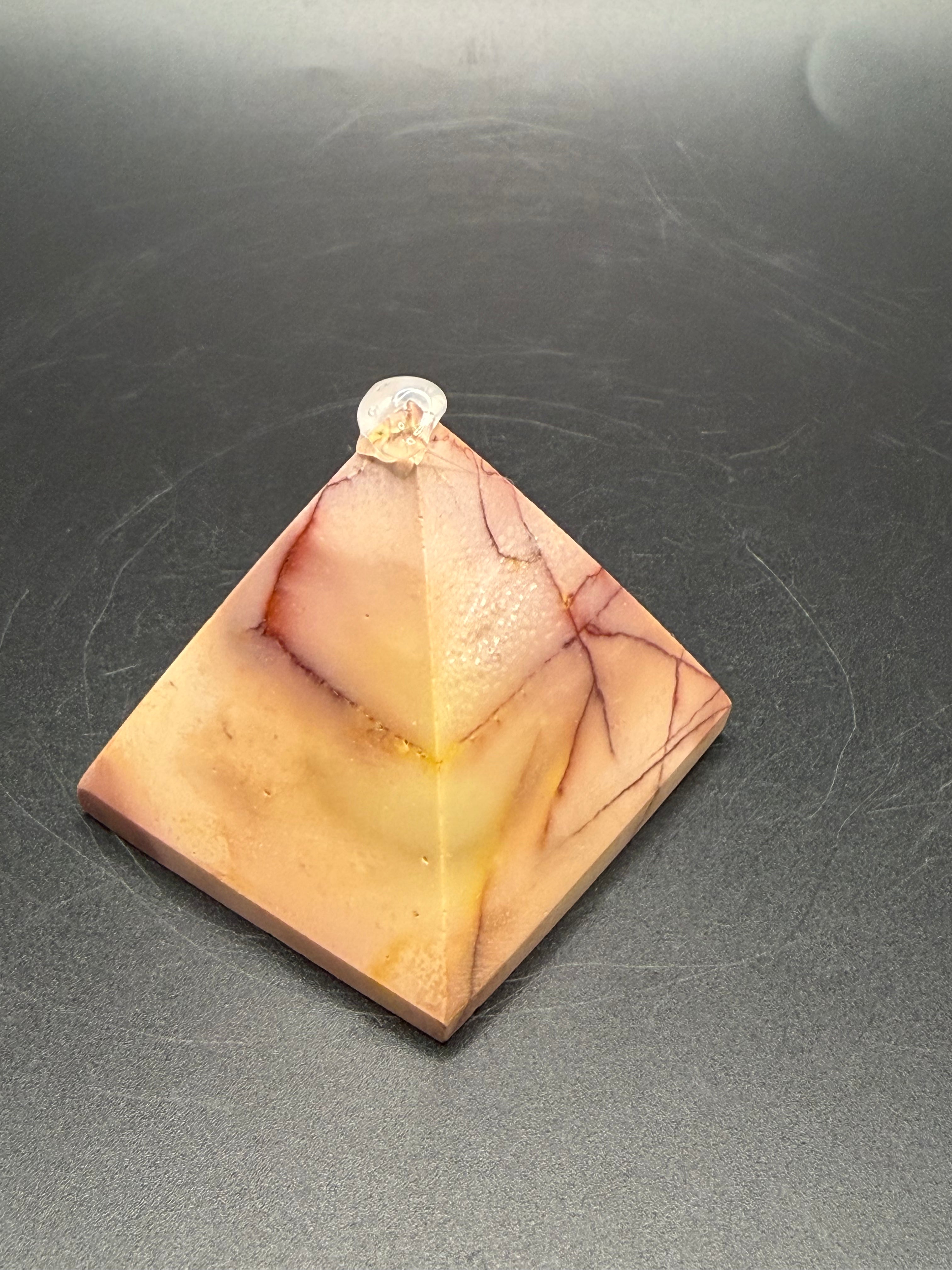 Moonkaite Pyramid Carving