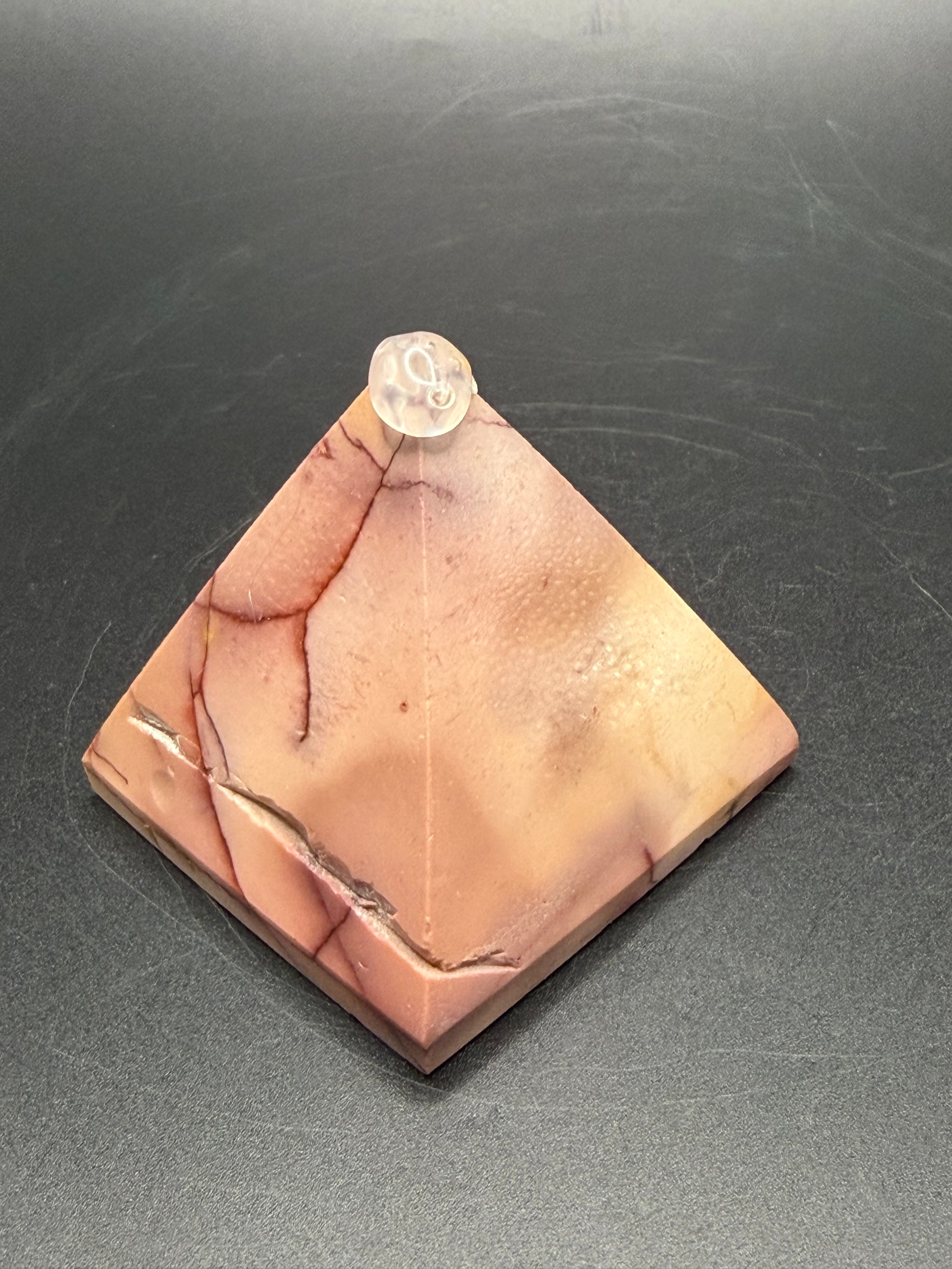 Moonkaite Pyramid Carving