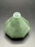 Green Aventurine Diamond Carving