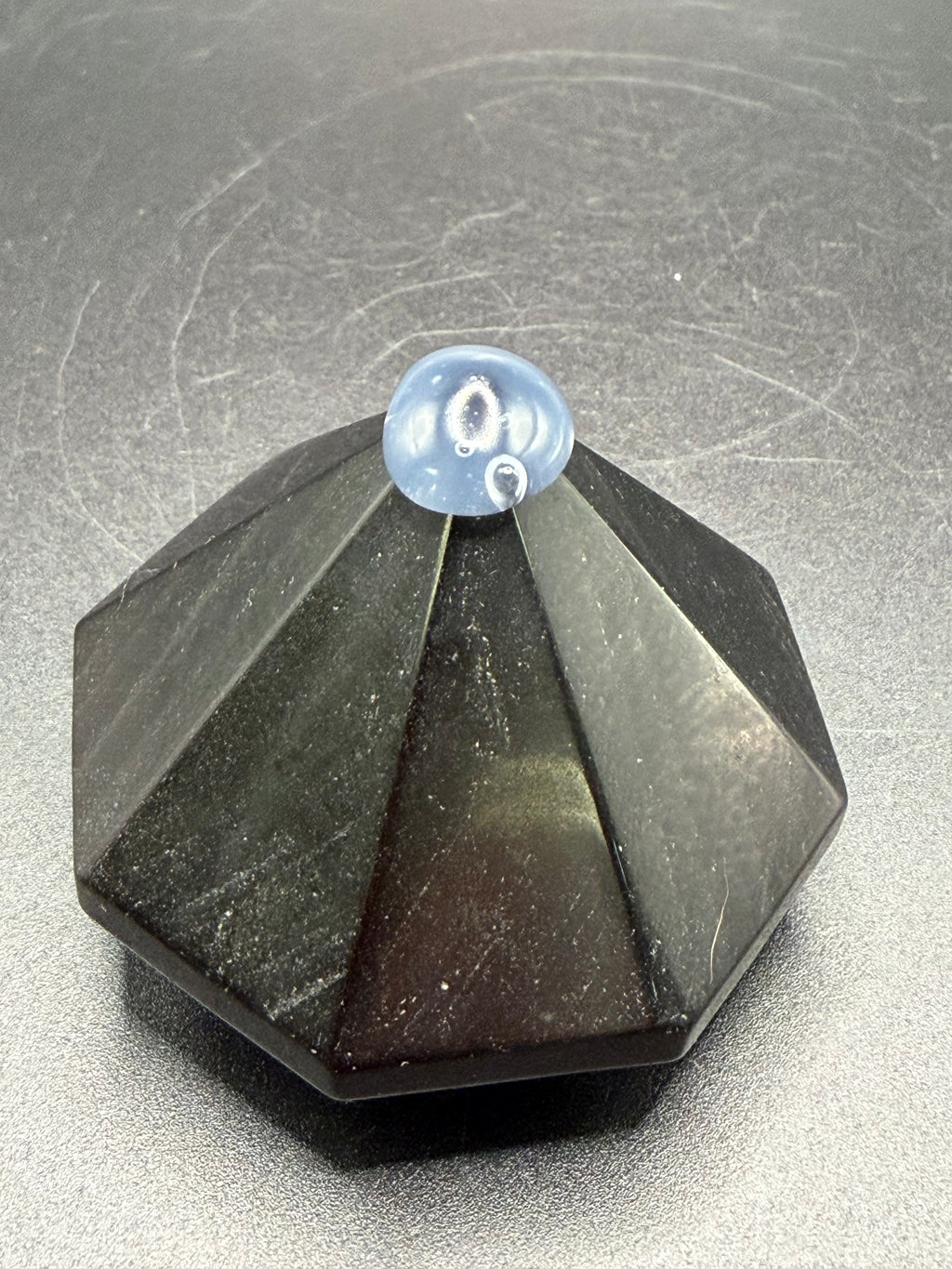 Obsidian Diamond Carving