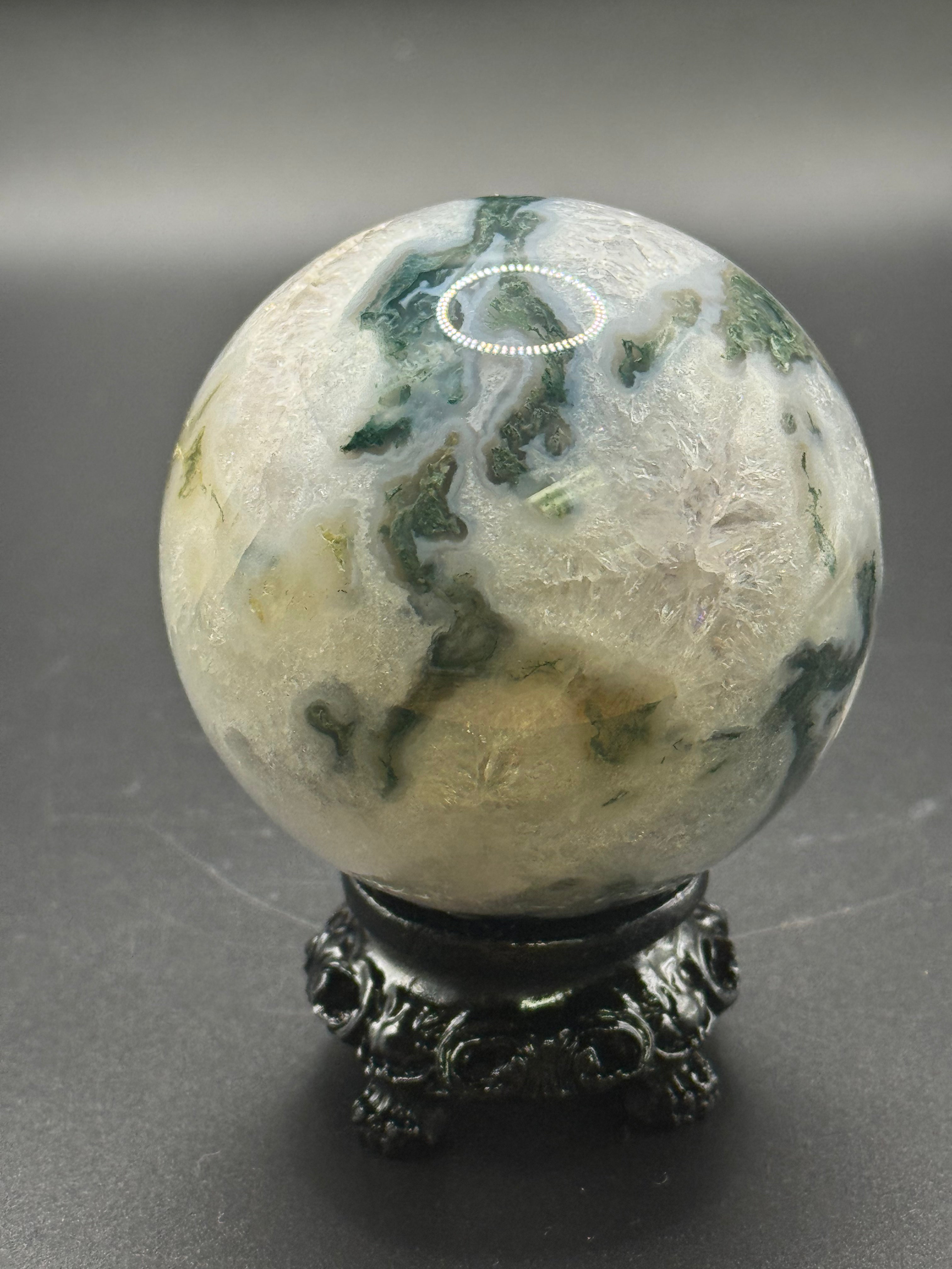 Moss Agate Sphere