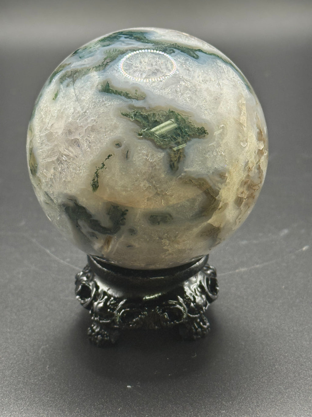 Moss Agate Sphere