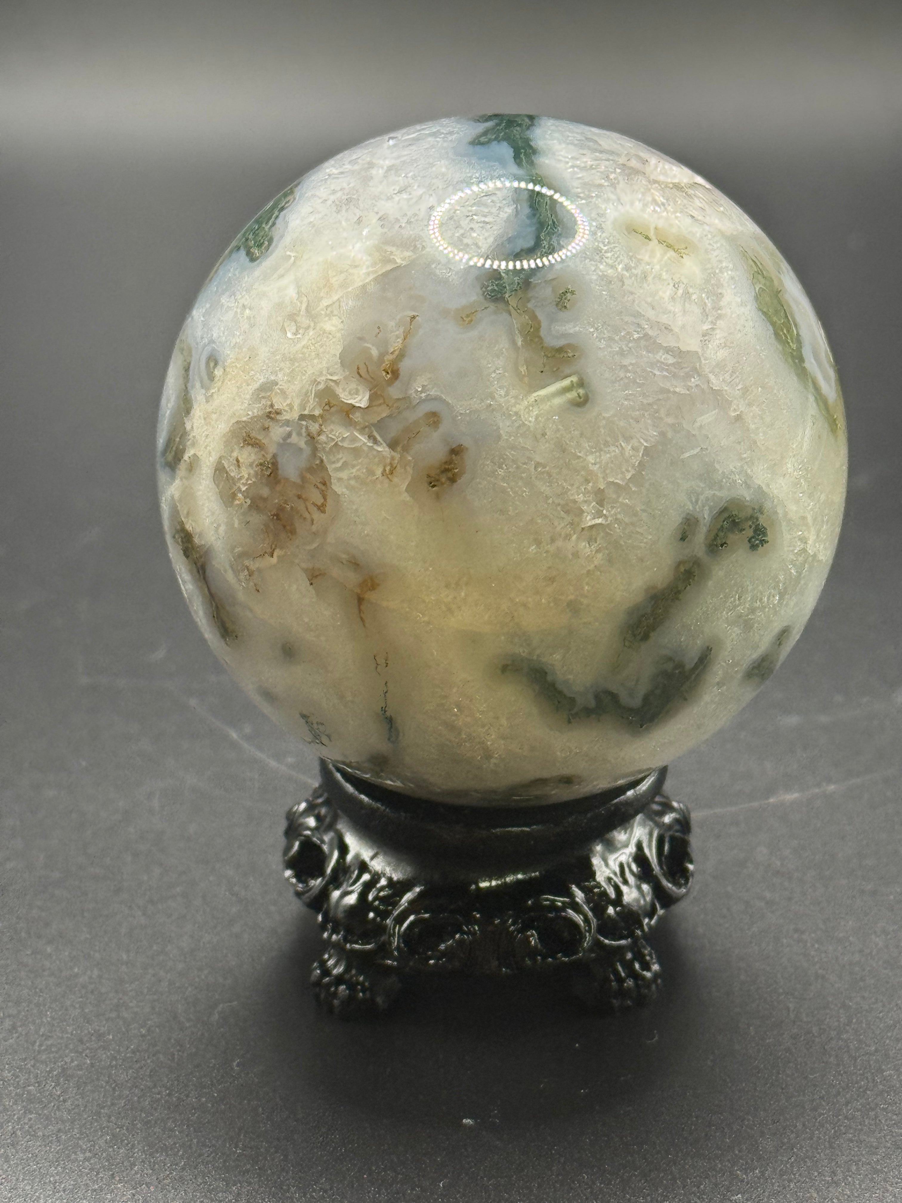 Moss Agate Sphere
