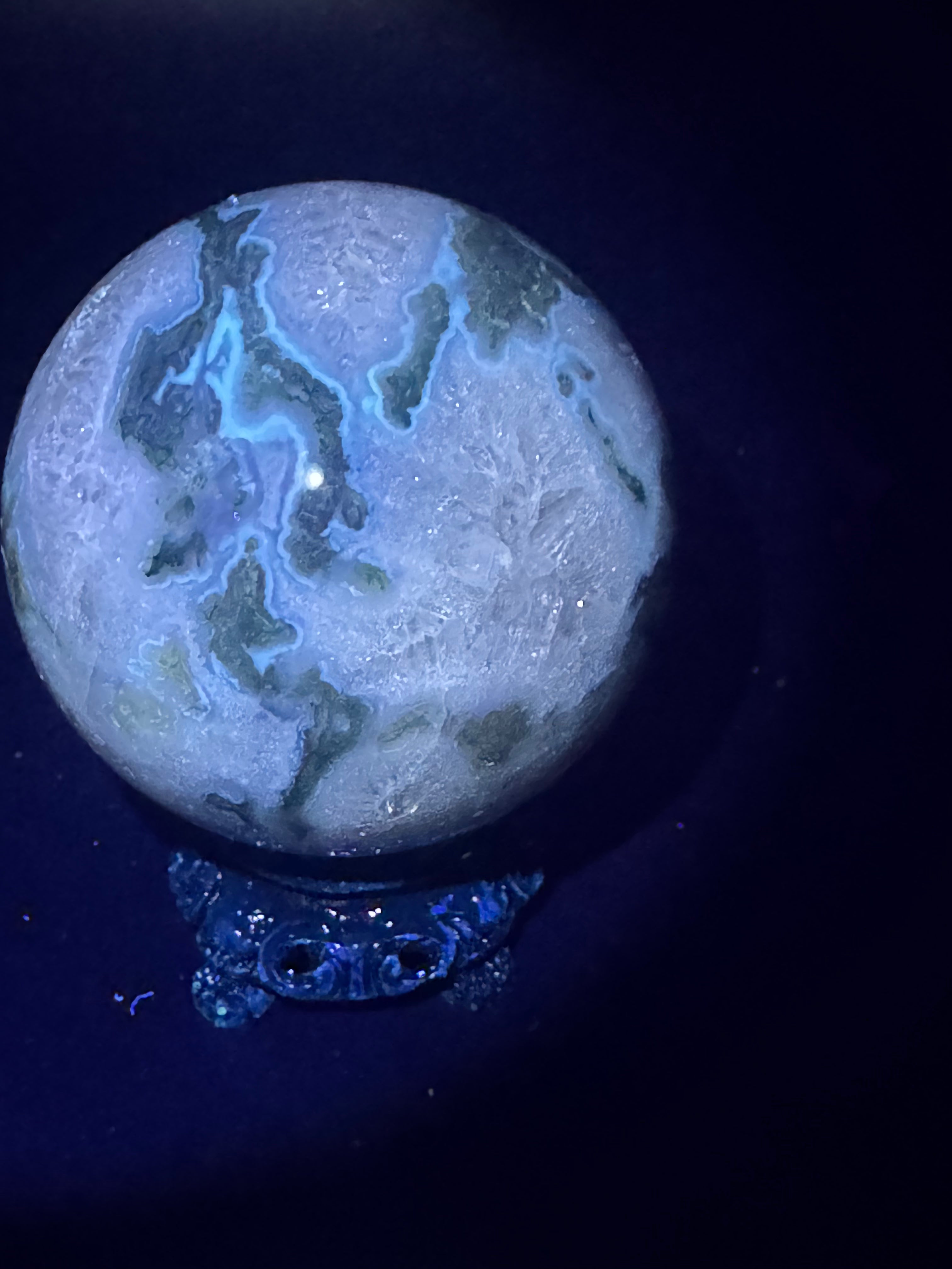 Moss Agate Sphere