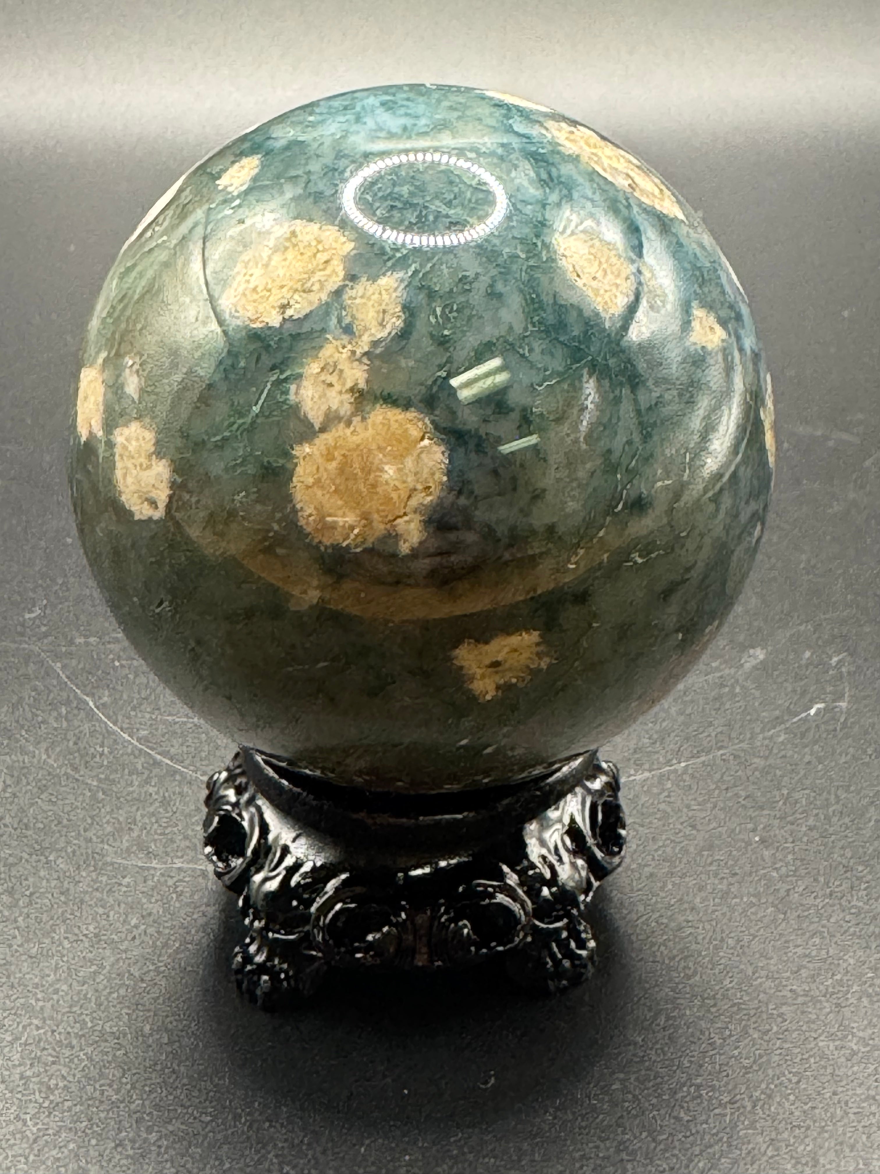Ocean Jasper Sphere