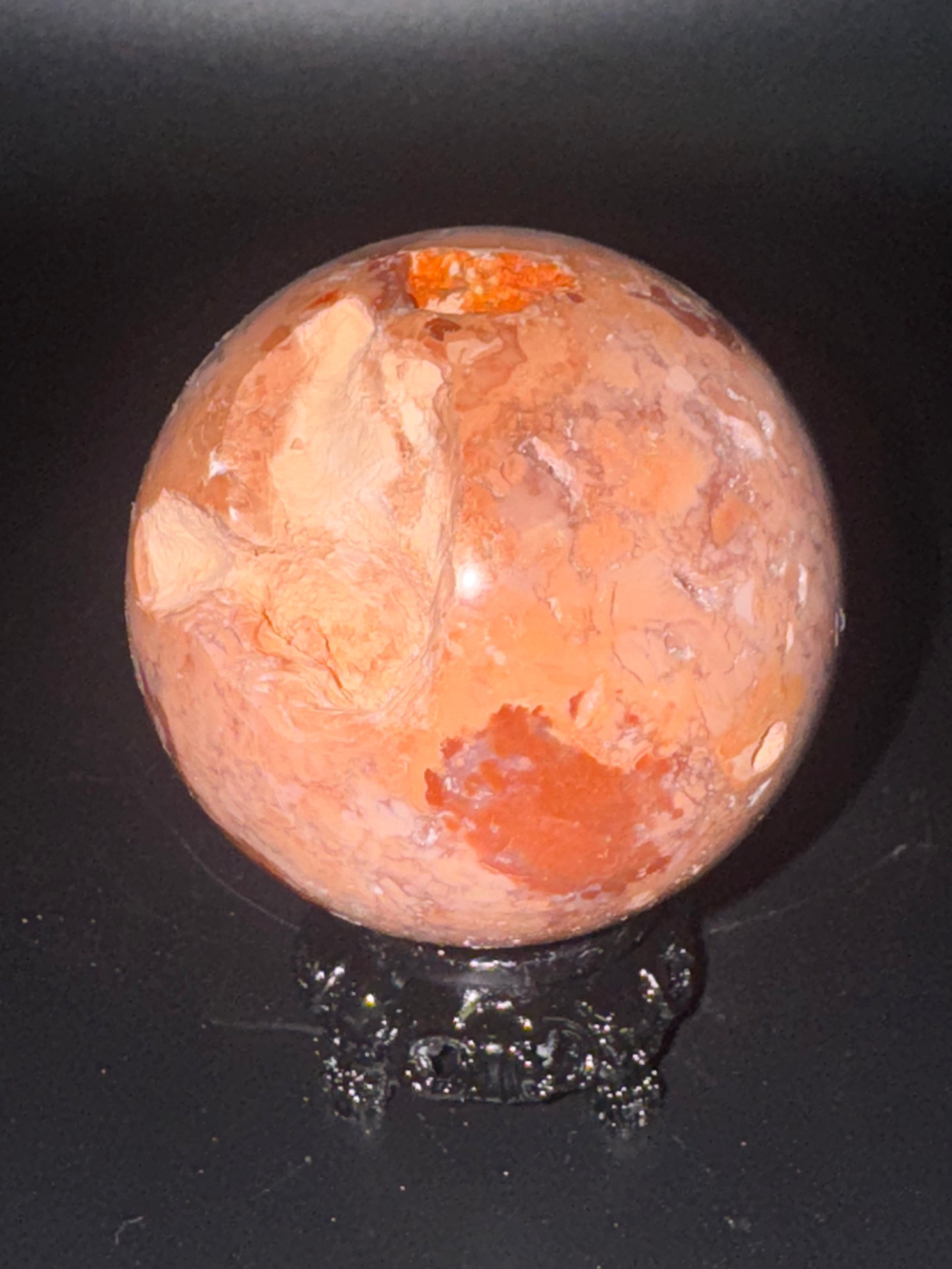Pink Agate Sphere