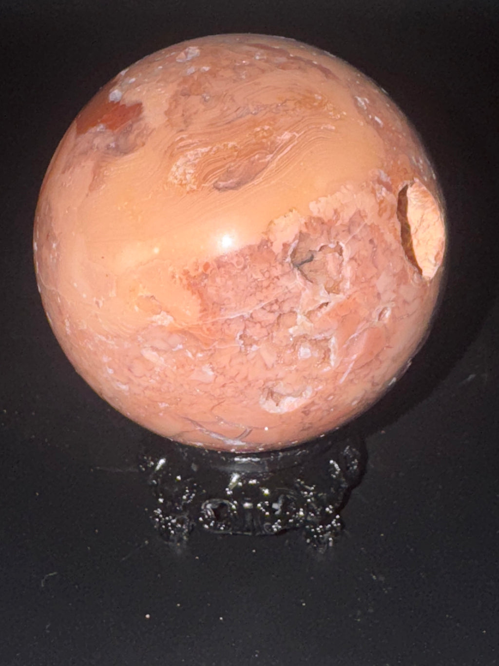 Pink Agate Sphere