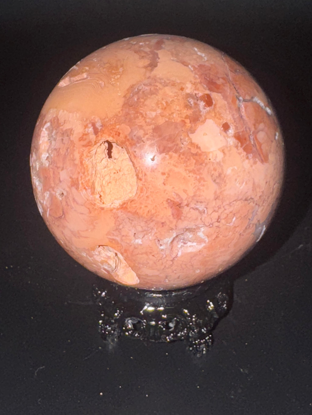 Pink Agate Sphere