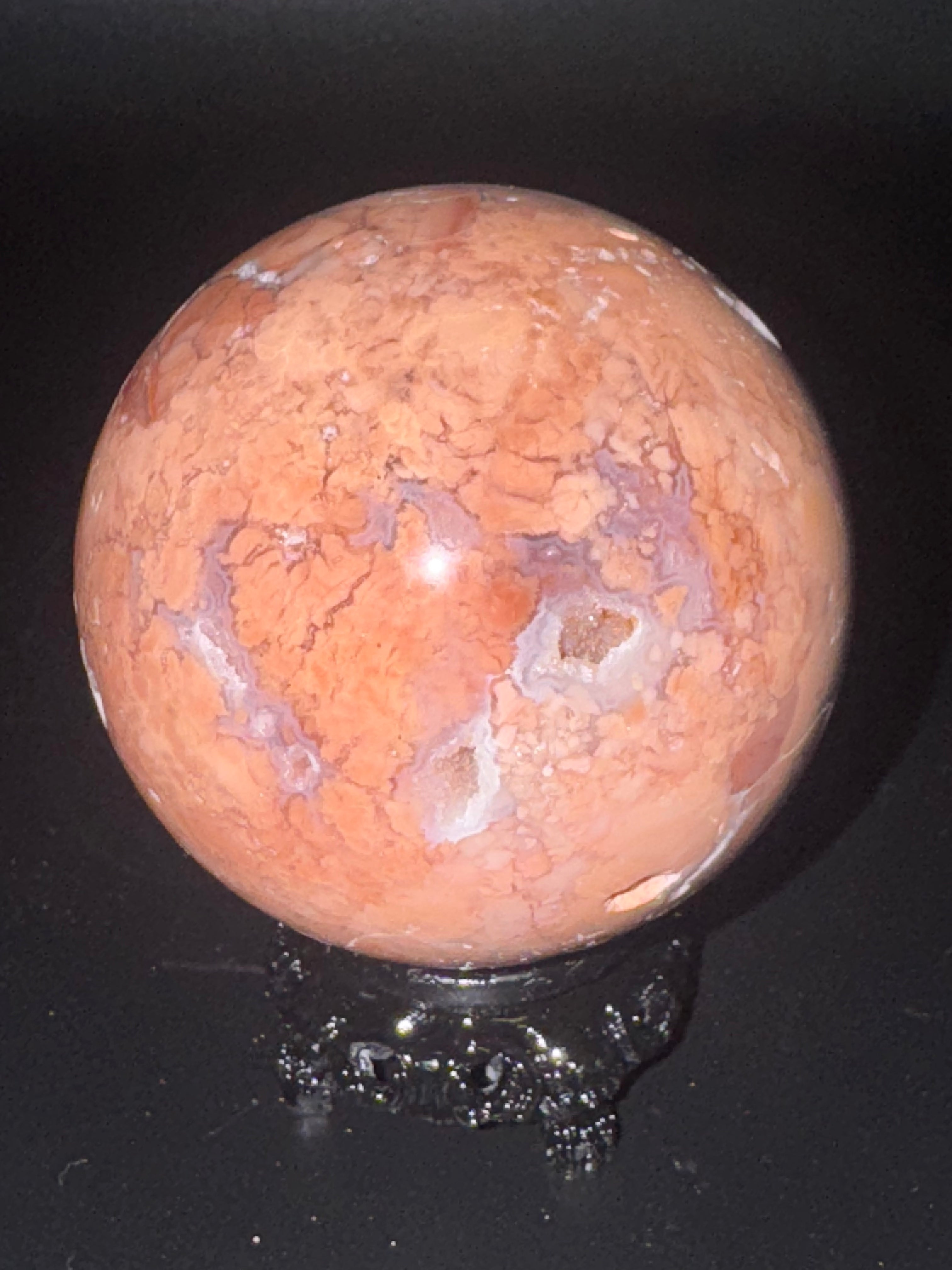 Pink Agate Sphere
