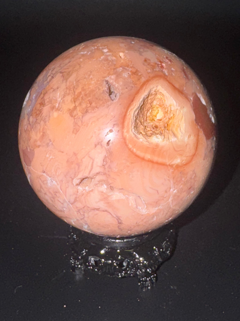 Pink Agate Sphere
