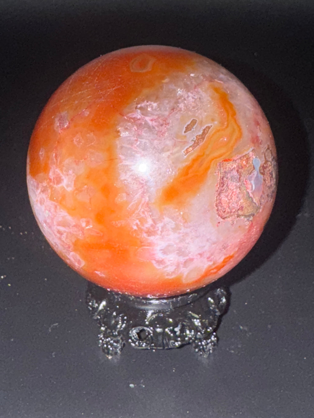Red Carnelian Sphere