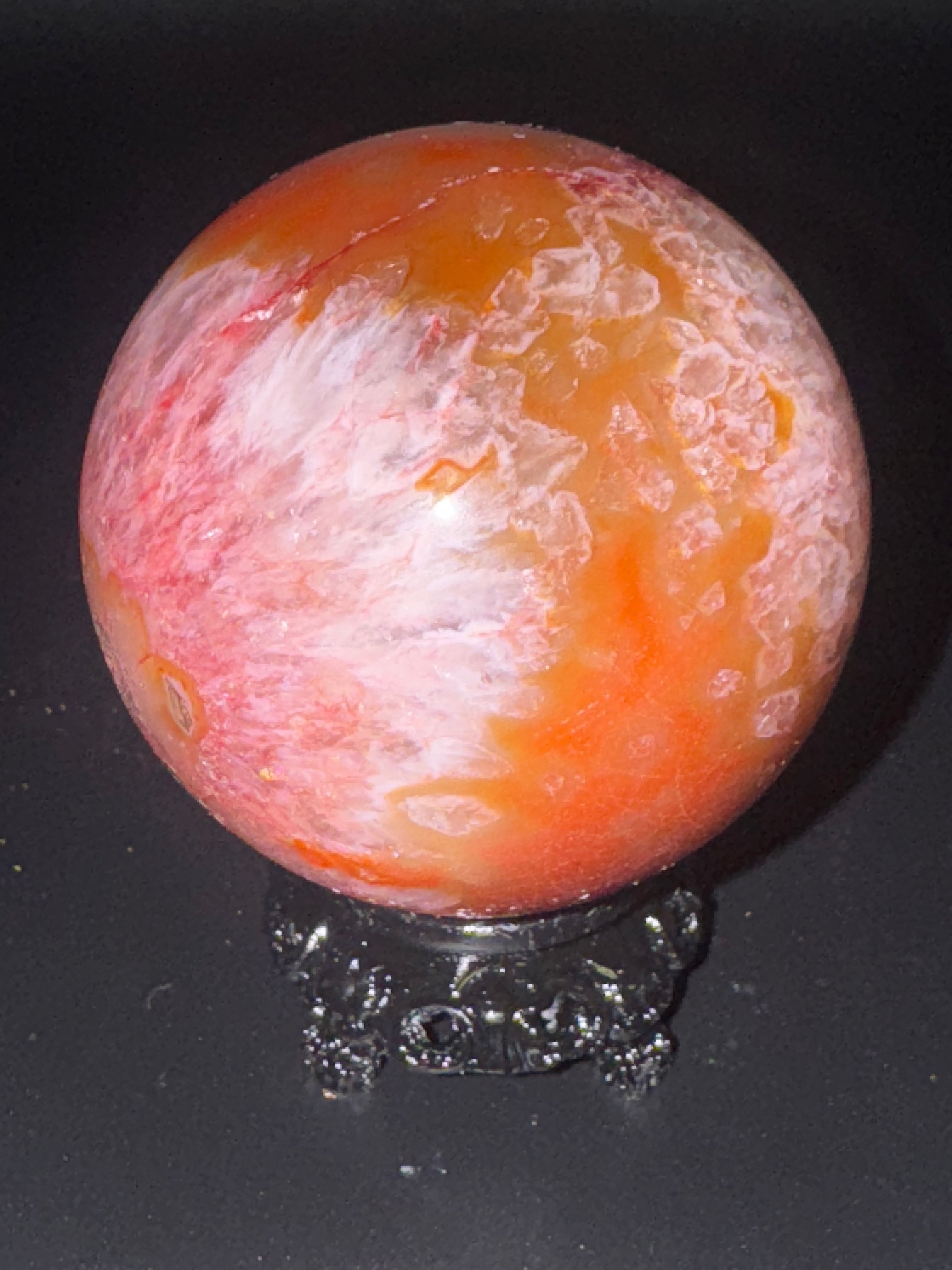 Red Carnelian Sphere