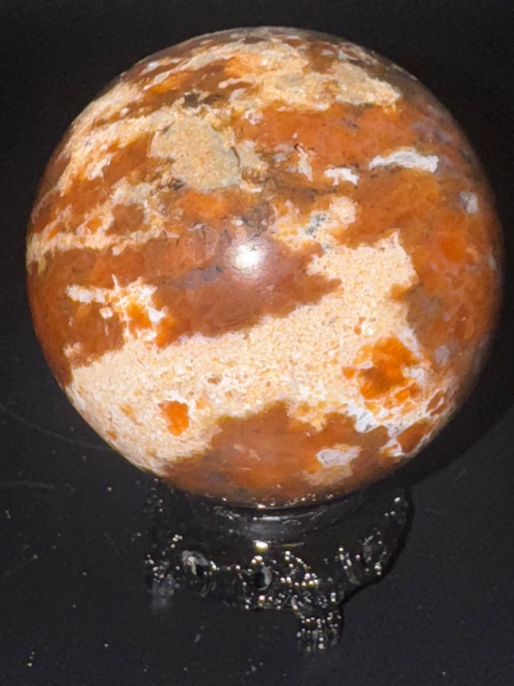 Sunstone w/ Apatite Sphere