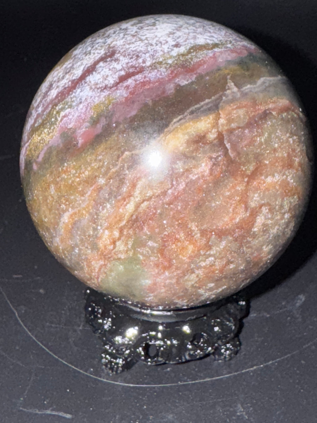 Ocean Jasper Sphere