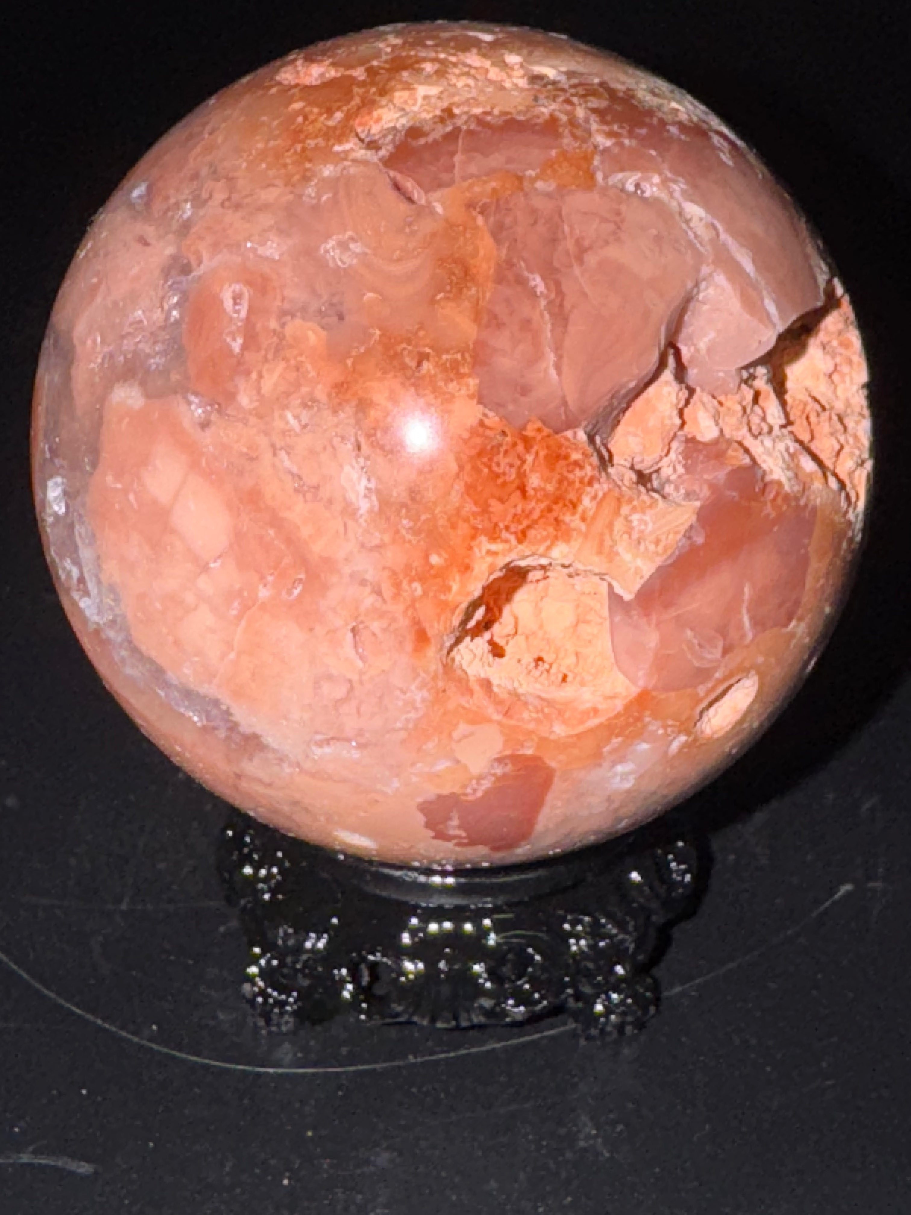 Pink Agate Sphere