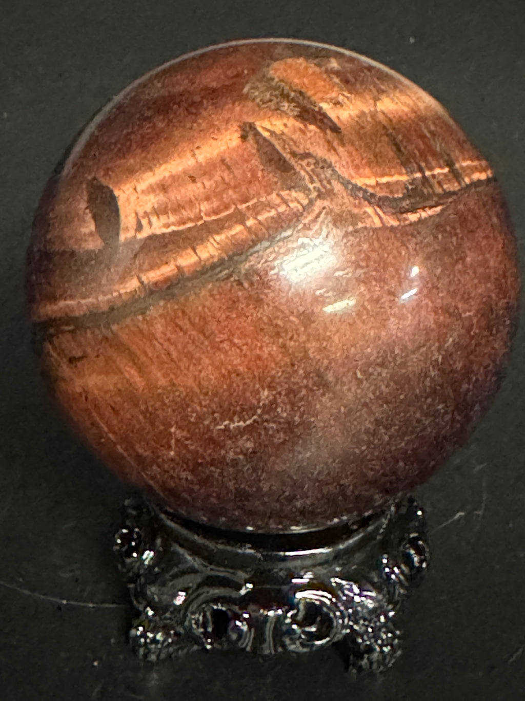Red Tiger Eye Sphere