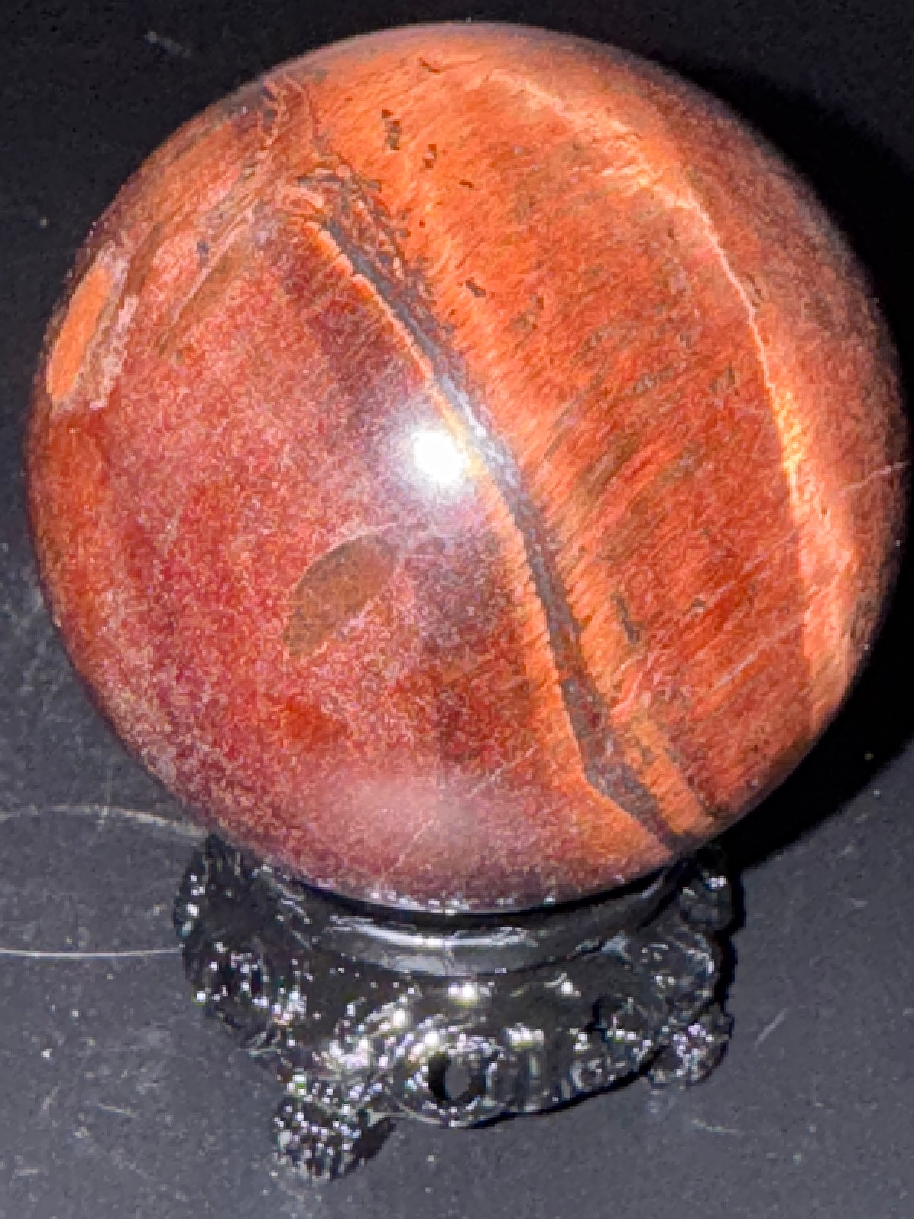 Red Tiger Eye Sphere