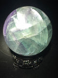 Banded Rainbow Flourite Sphere
