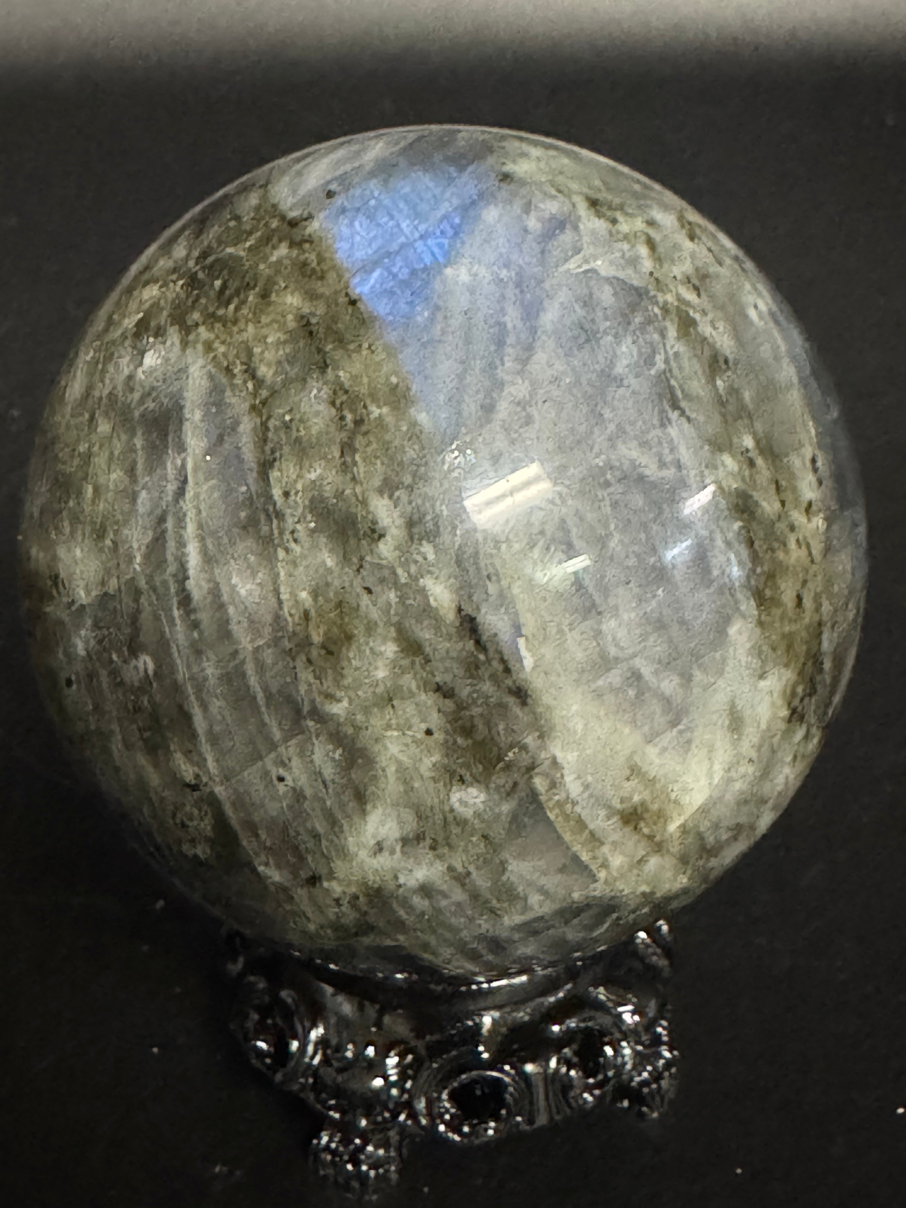 Flashy Labradorite Sphere