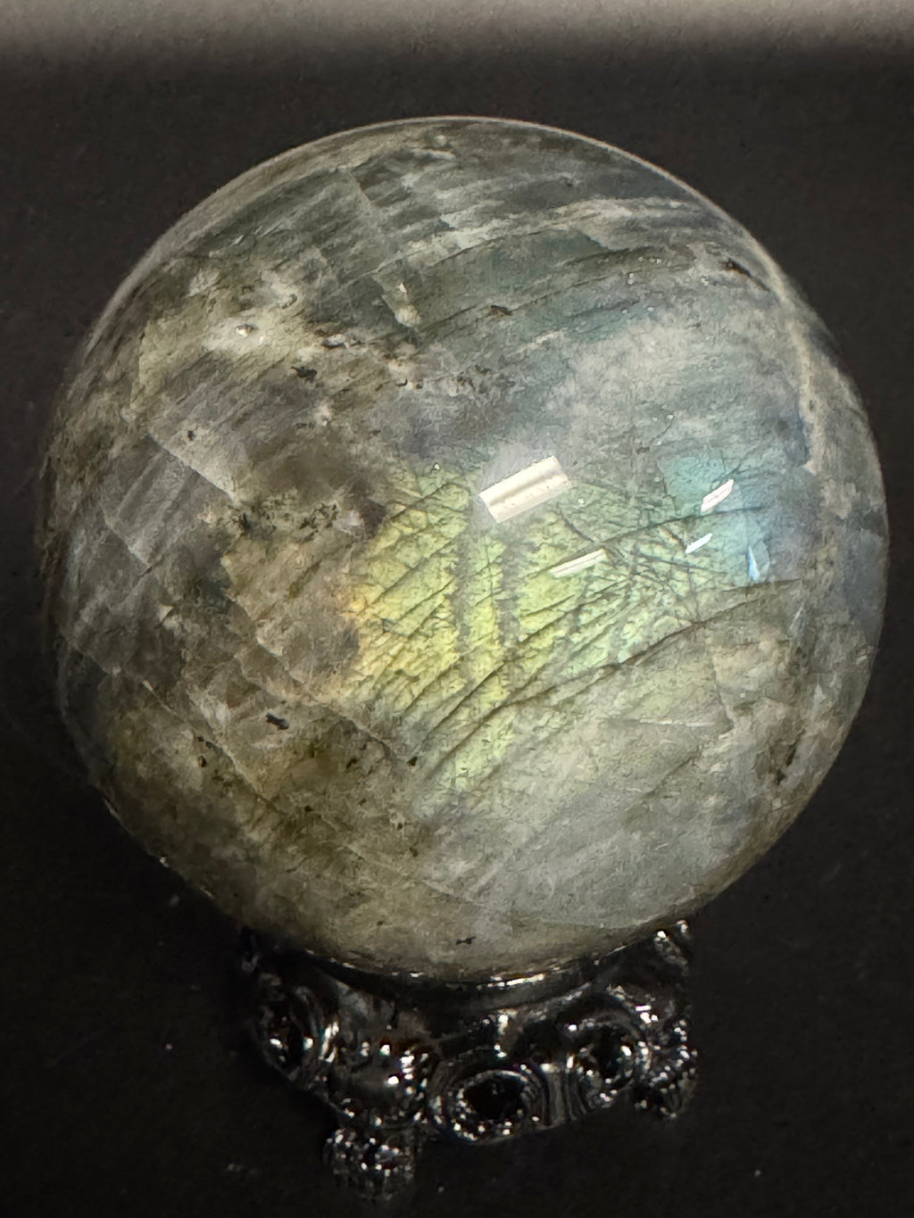 Flashy Labradorite Sphere