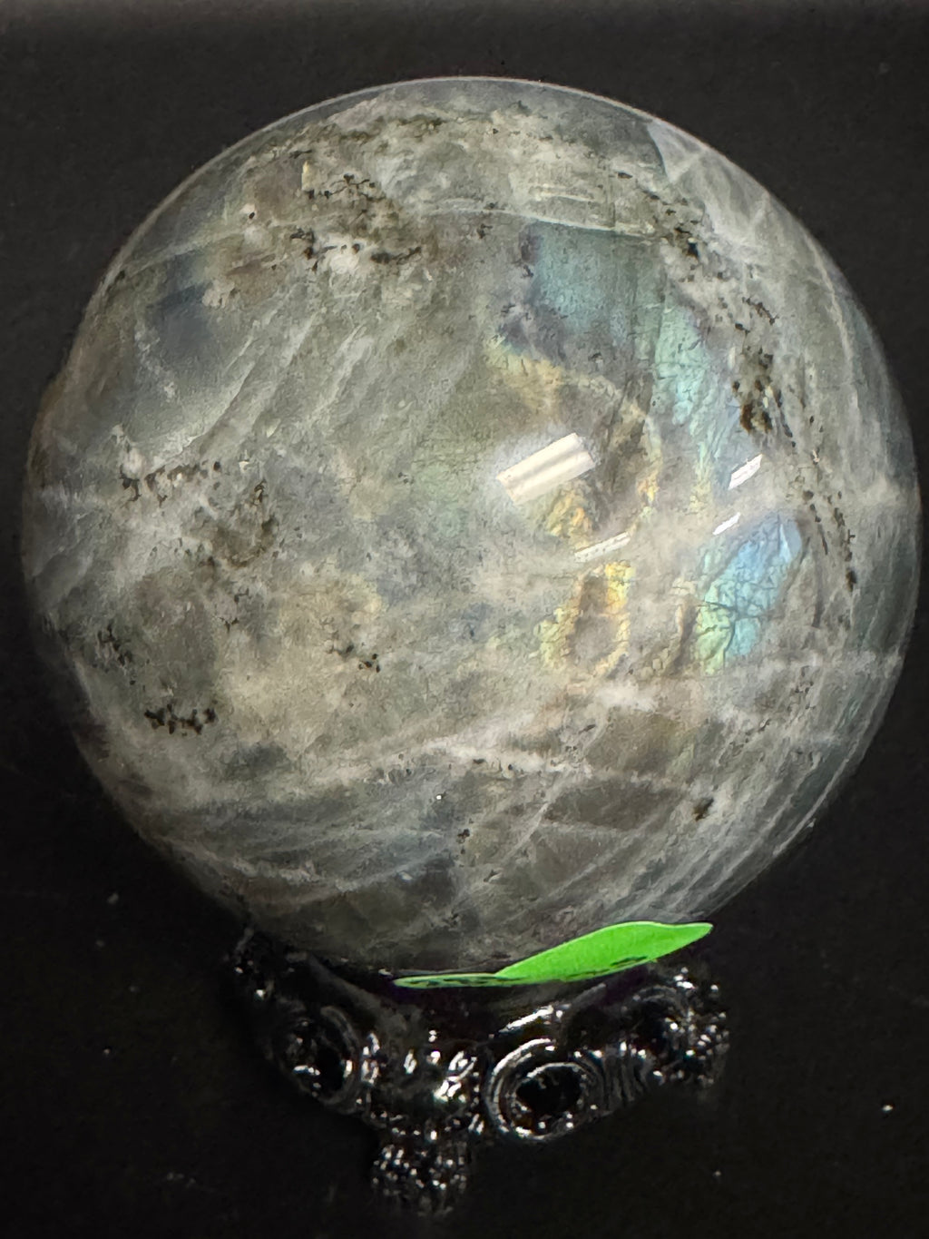Flashy Labradorite Sphere