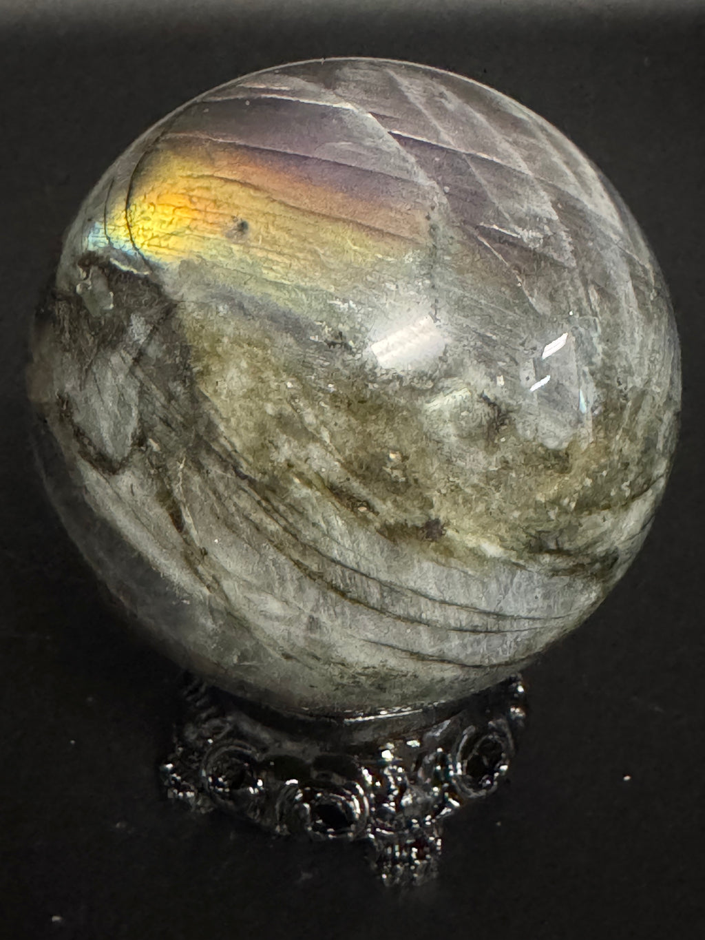 Flashy Labradorite Sphere